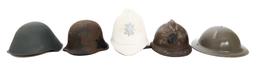 WWII - COLD WAR WORLD MILITARY COMBAT HELMETS