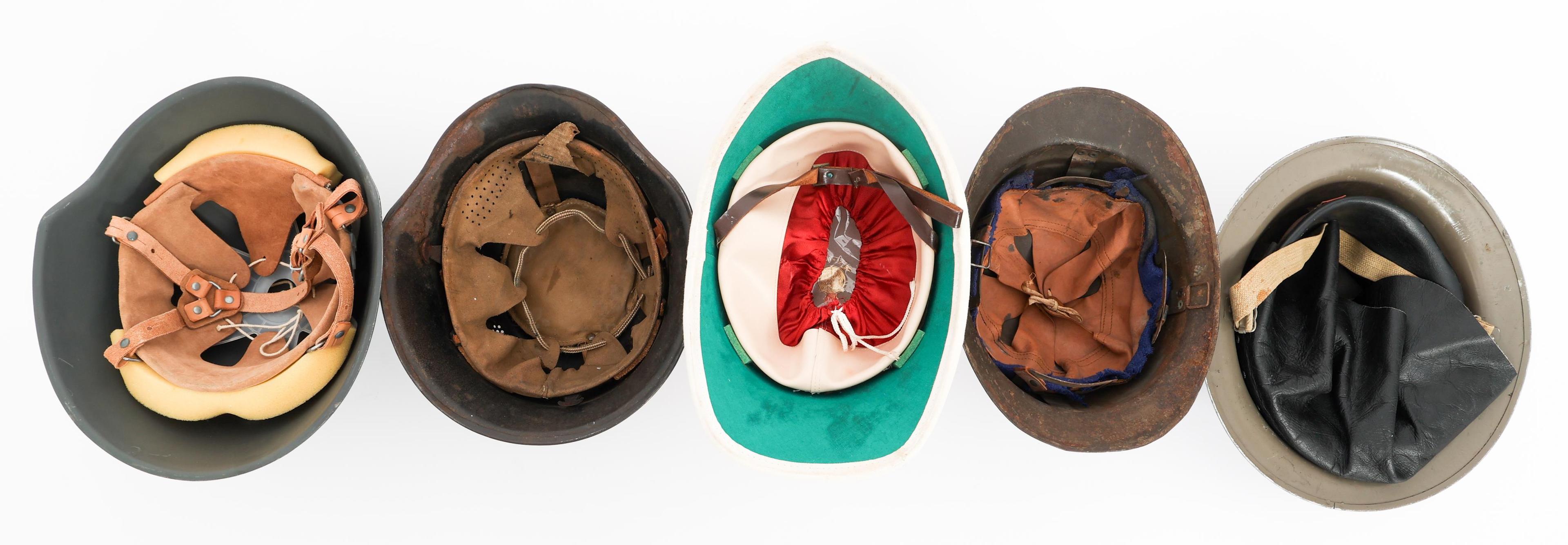WWII - COLD WAR WORLD MILITARY COMBAT HELMETS
