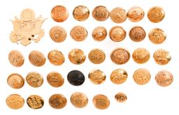 US ARMED FORCES & NATIONAL GUARD UNIFORM BUTTONS