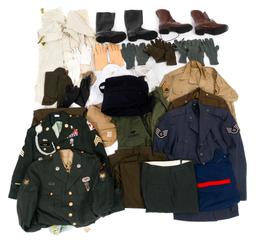 COLD WAR US ARMED FORCES UNIFORM ITEMS