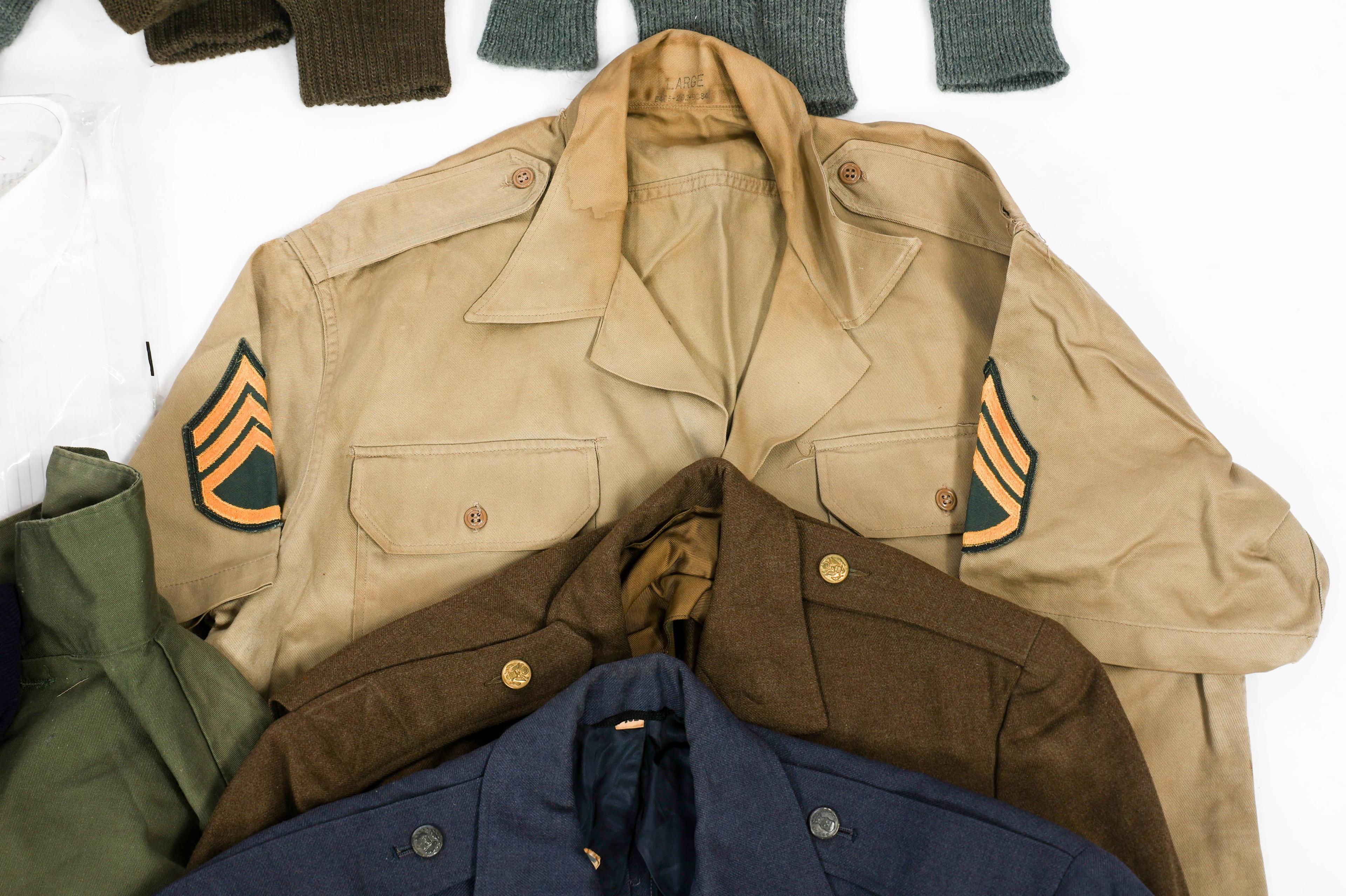 COLD WAR US ARMED FORCES UNIFORM ITEMS