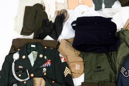 COLD WAR US ARMED FORCES UNIFORM ITEMS