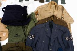 COLD WAR US ARMED FORCES UNIFORM ITEMS