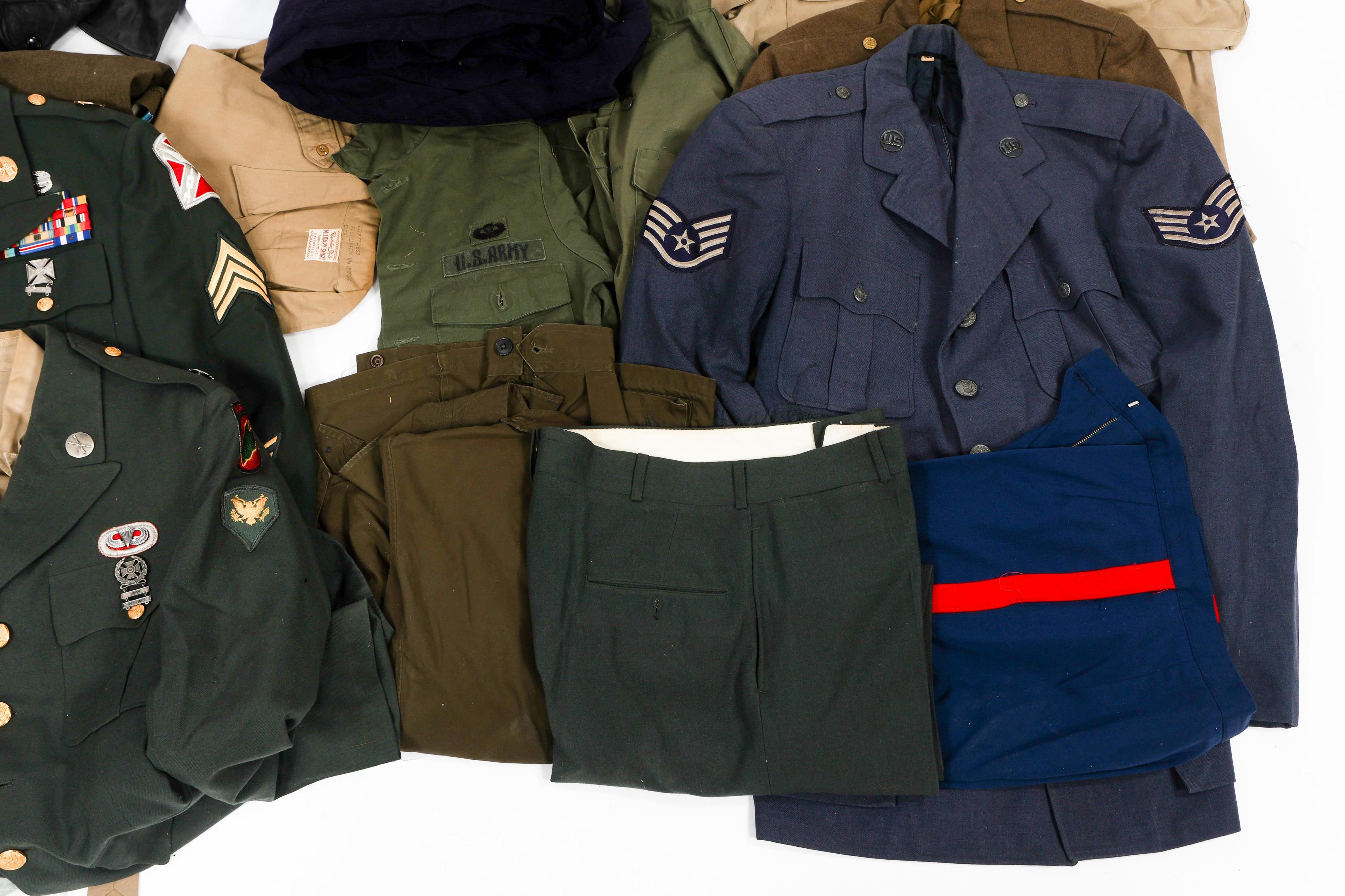 COLD WAR US ARMED FORCES UNIFORM ITEMS