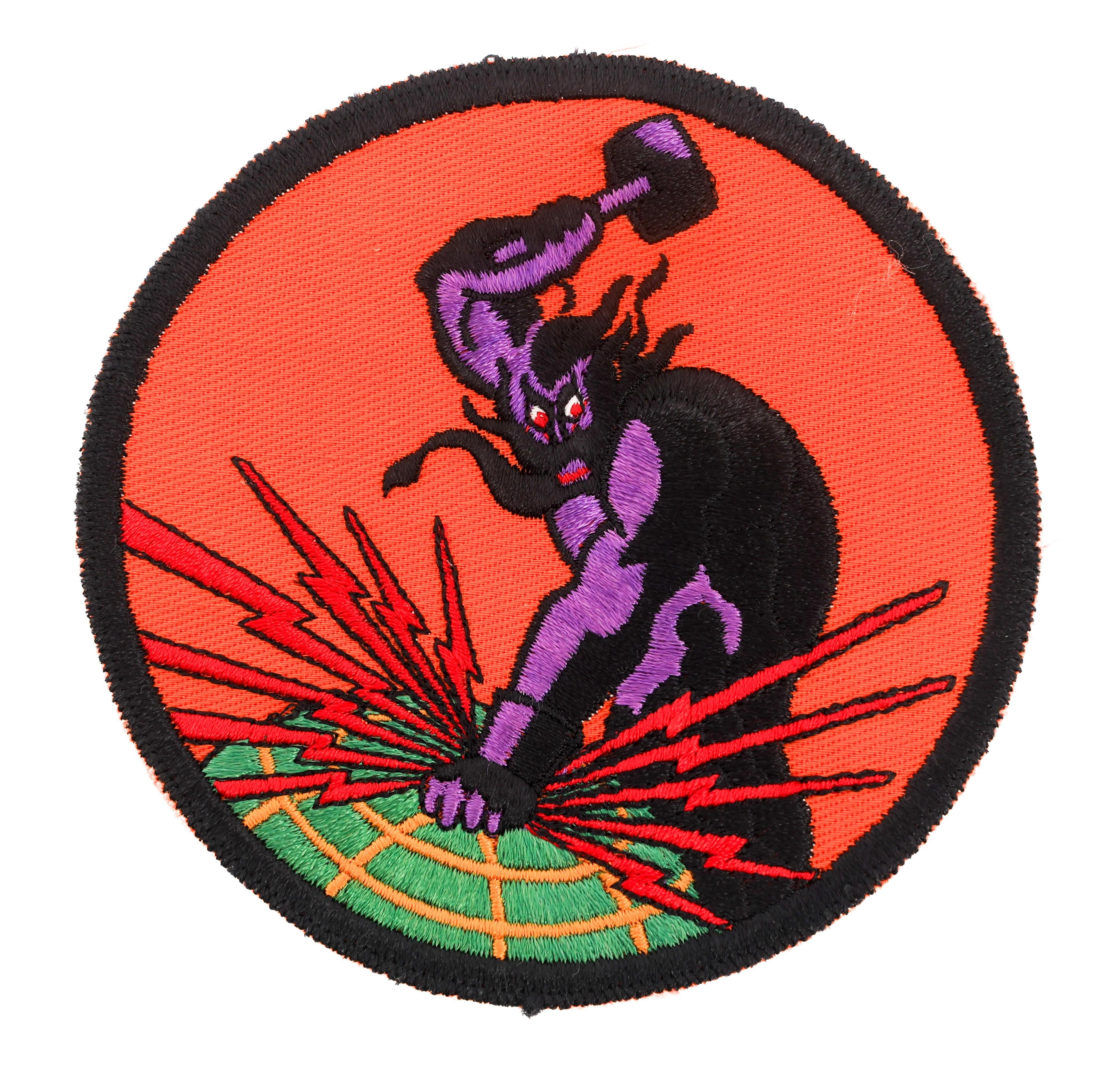 WWII USAAF 875th BOMB SQ, 498th BOMB GROUP PATCH