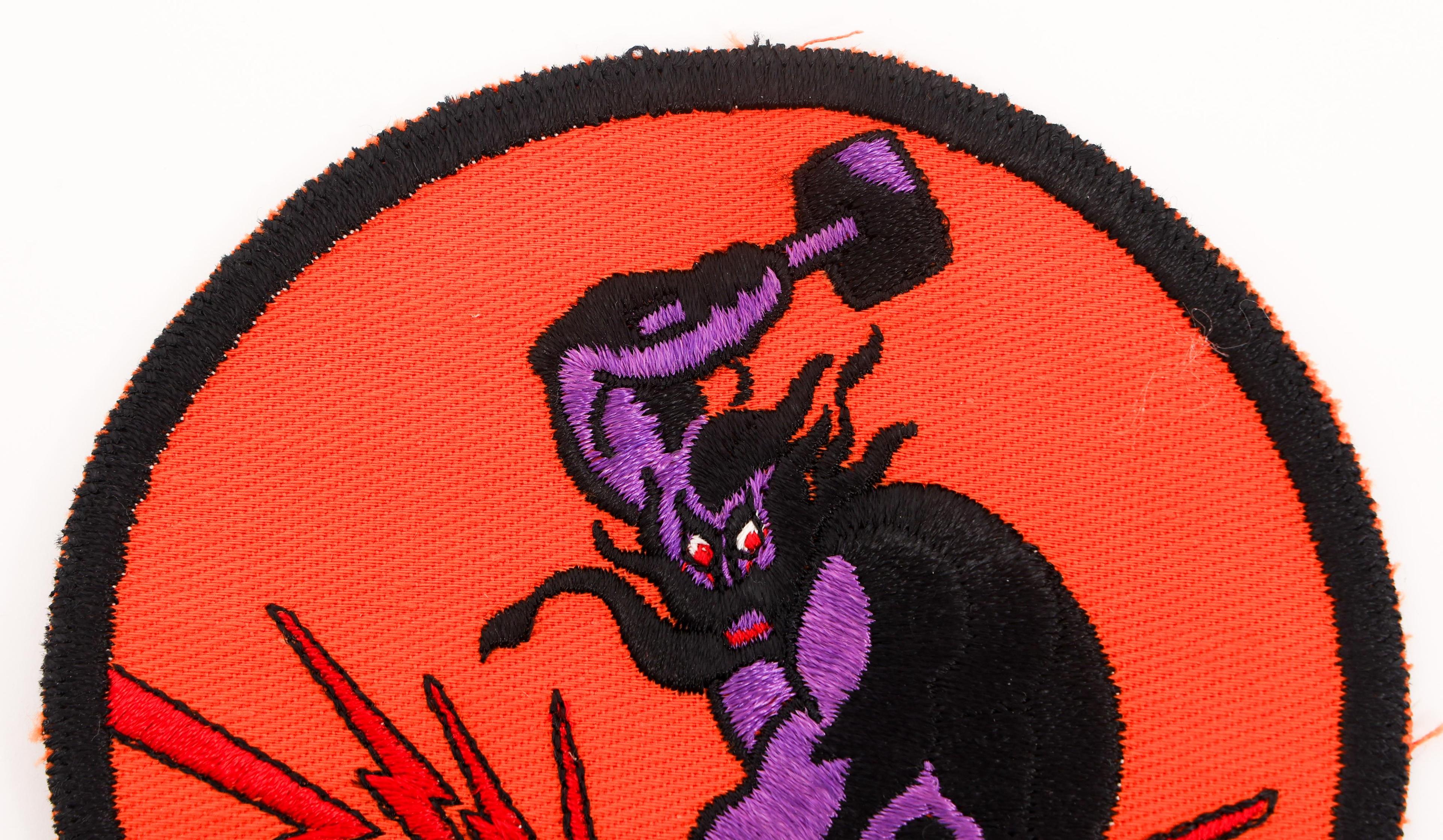 WWII USAAF 875th BOMB SQ, 498th BOMB GROUP PATCH