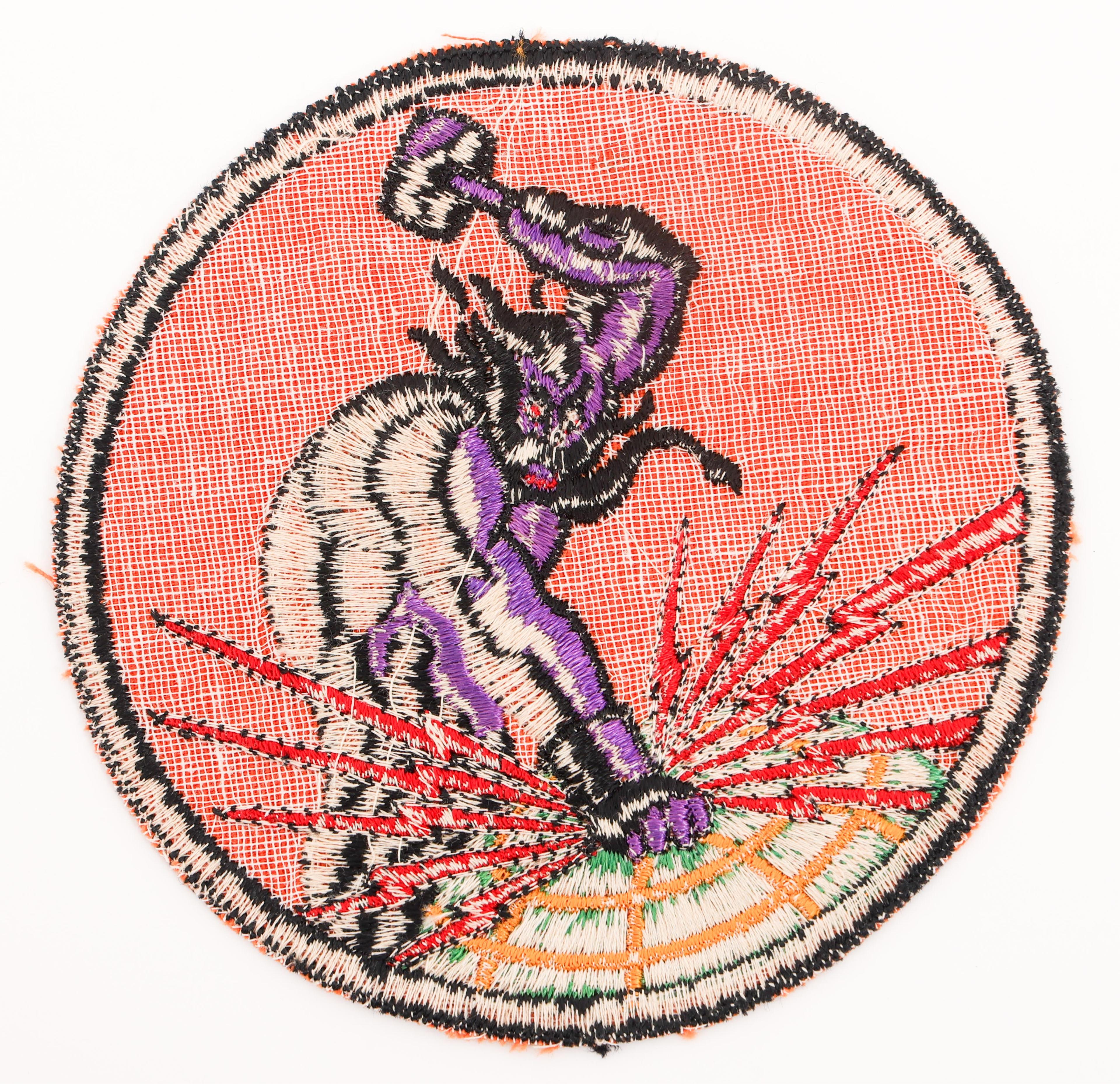 WWII USAAF 875th BOMB SQ, 498th BOMB GROUP PATCH