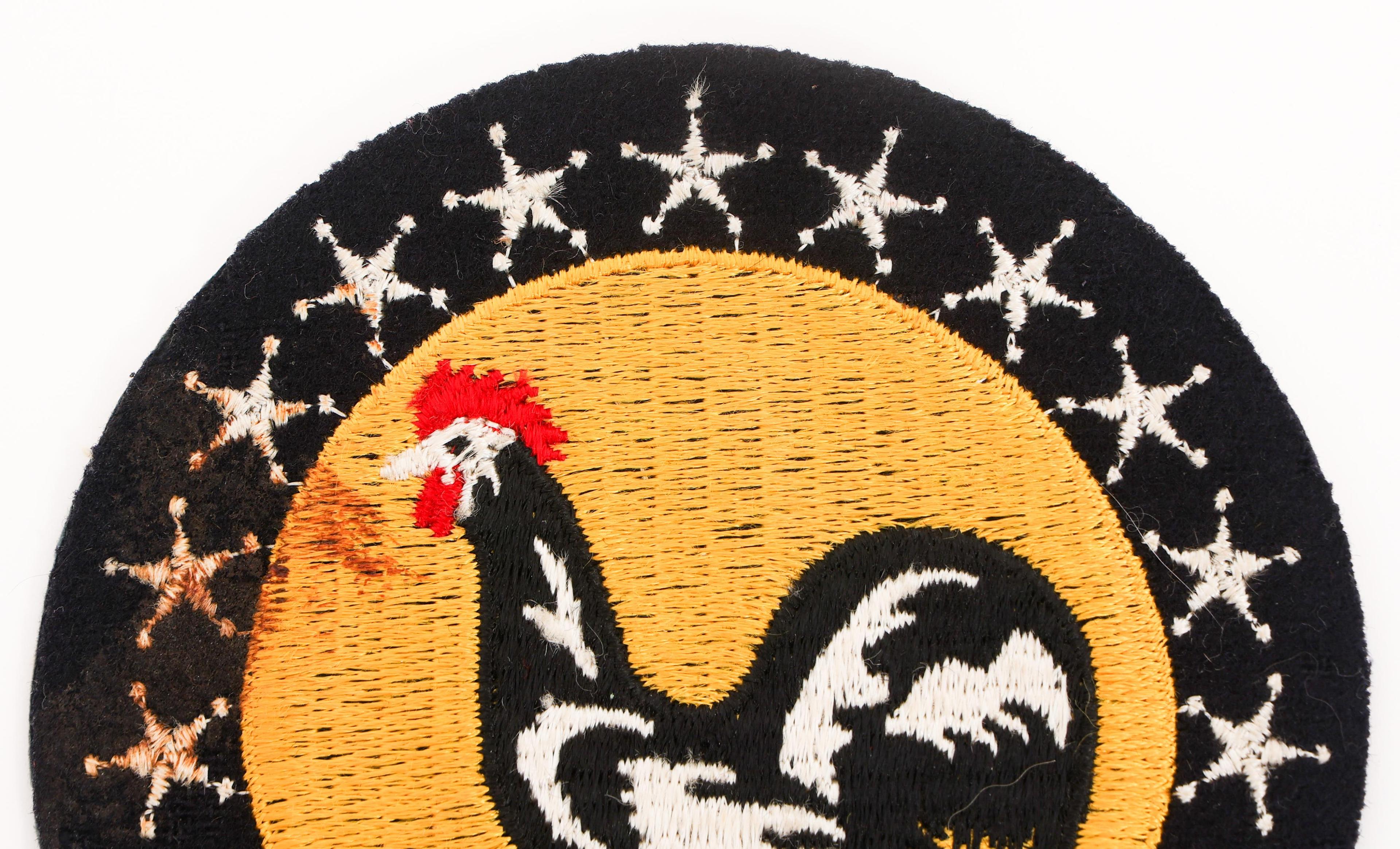 WWII USAAF 19th FIGHTER SQ, 318th FG, 7th AF PATCH
