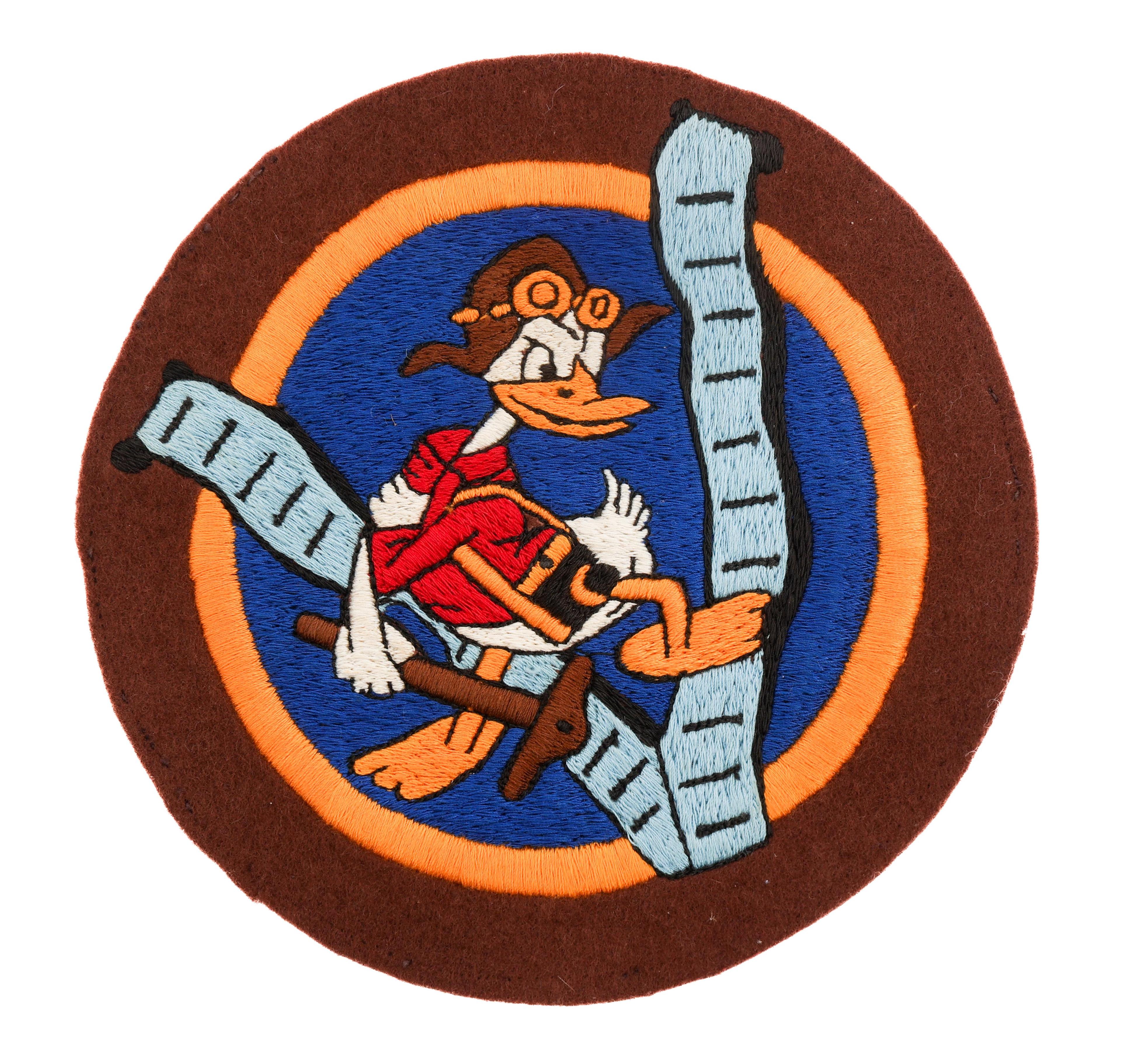WWII USAAF PHOTO RECON SQ DONALD DUCK PATCH