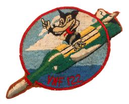 WWII USMC FIGHTER SQUADRON VMF-122 POCKET PATCH