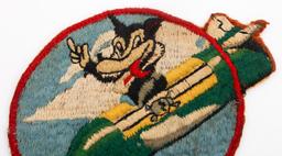 WWII USMC FIGHTER SQUADRON VMF-122 POCKET PATCH