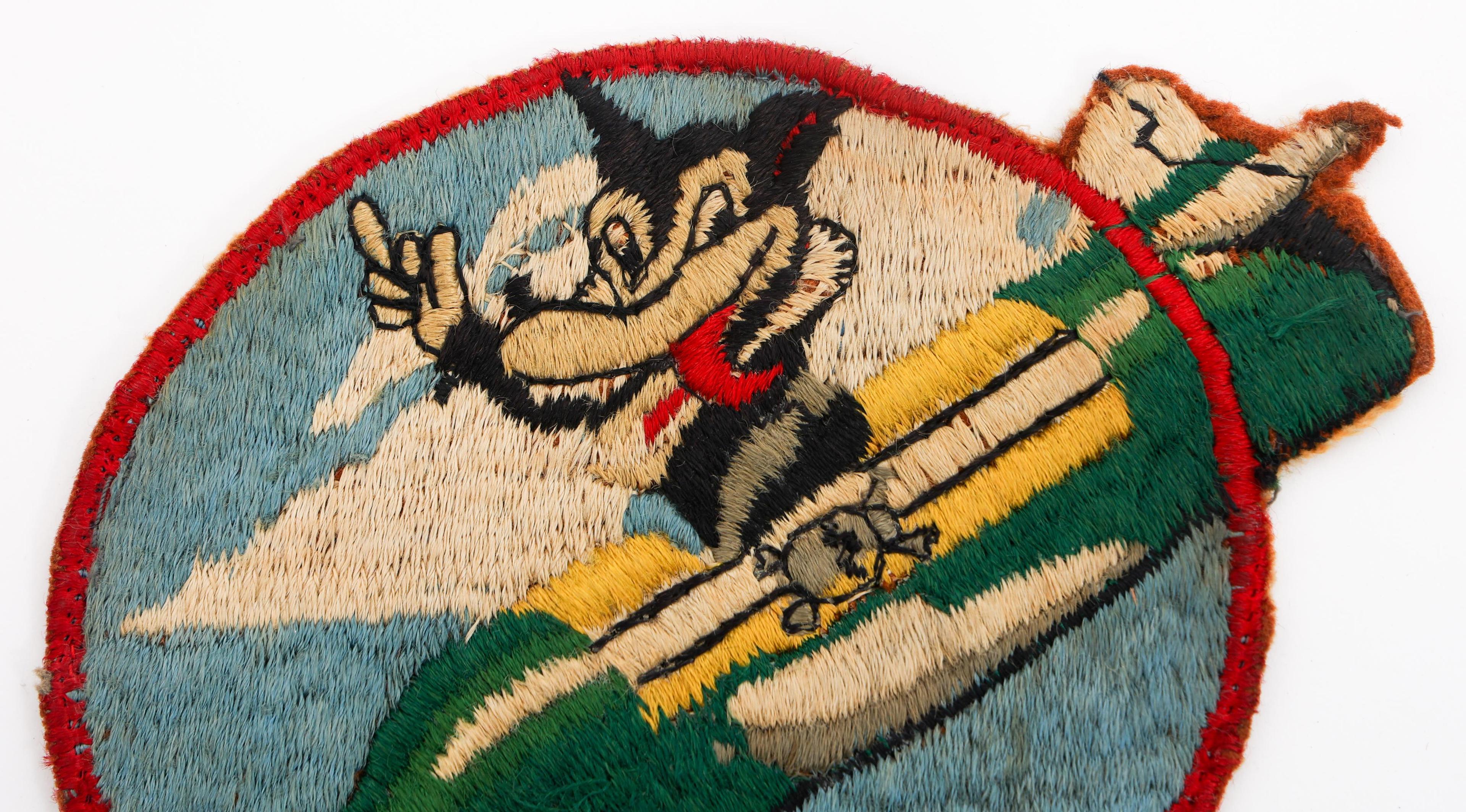 WWII USMC FIGHTER SQUADRON VMF-122 POCKET PATCH