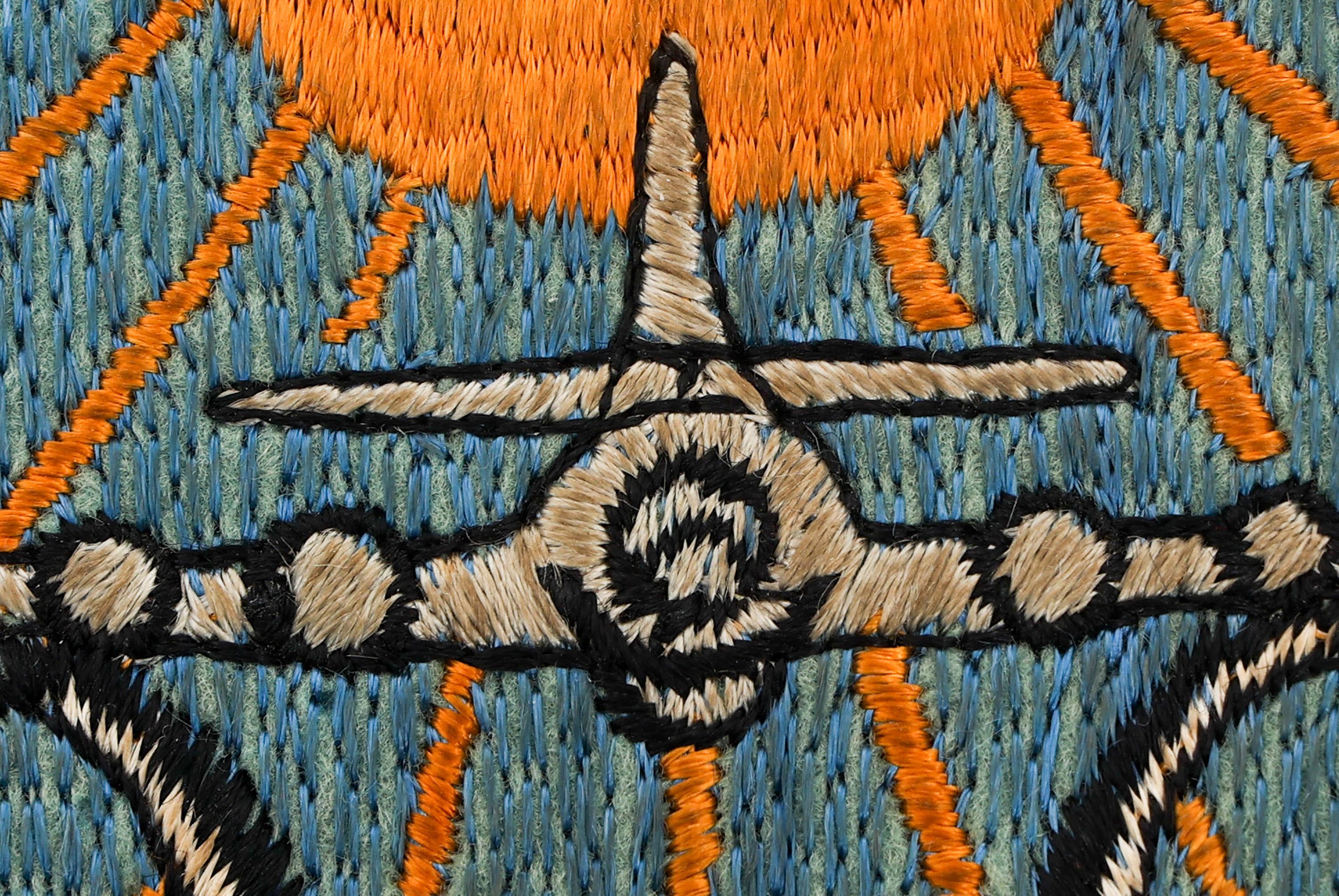 WWII USAAF 8th AIR FORCE SUPPORT SQUADRON PATCH