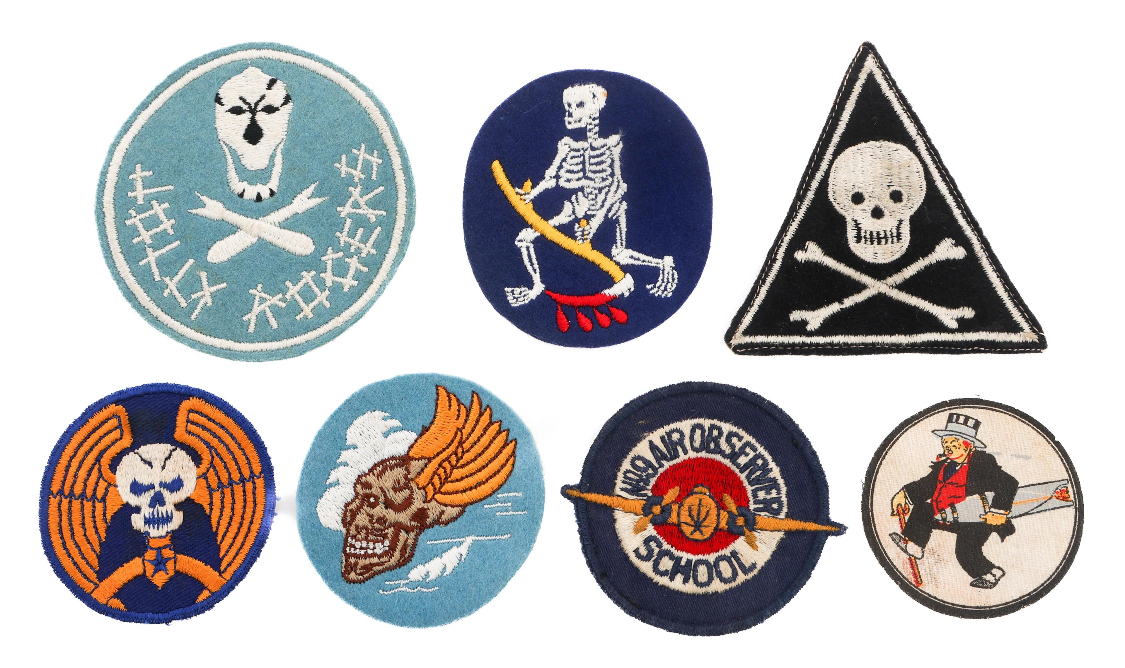 WWII - COLD WAR USAAF & RCAF SQUADRON PATCHES