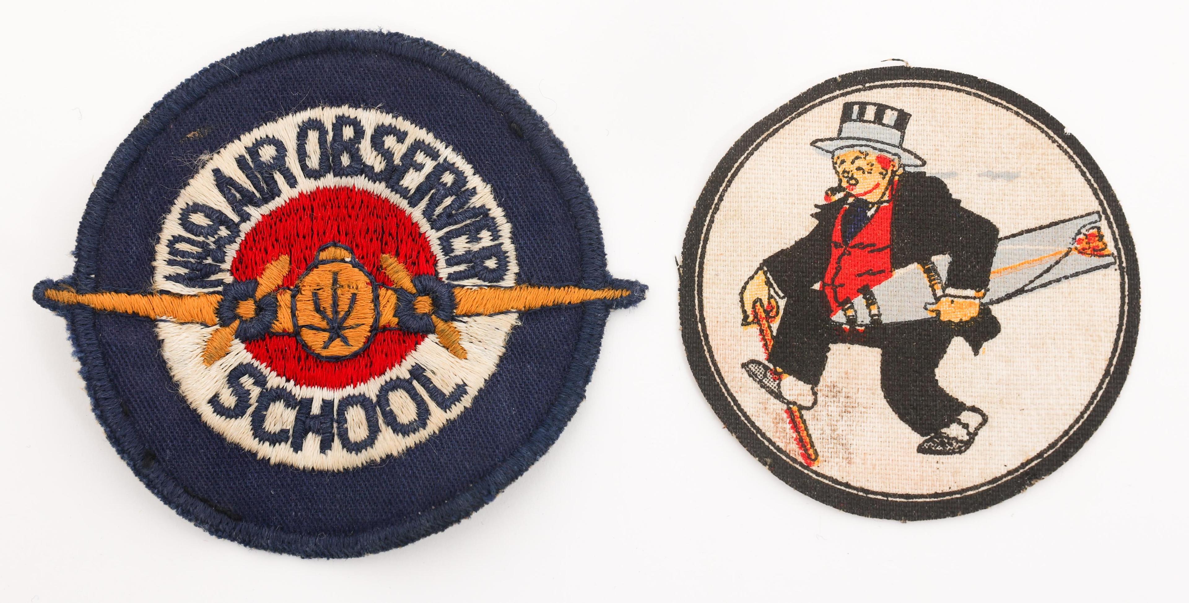 WWII - COLD WAR USAAF & RCAF SQUADRON PATCHES