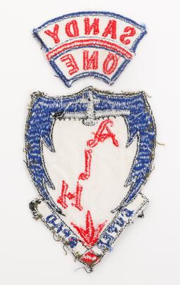 VIETNAM WAR USAF ATTRIBUTED A-1 SKYRAIDER PATCH