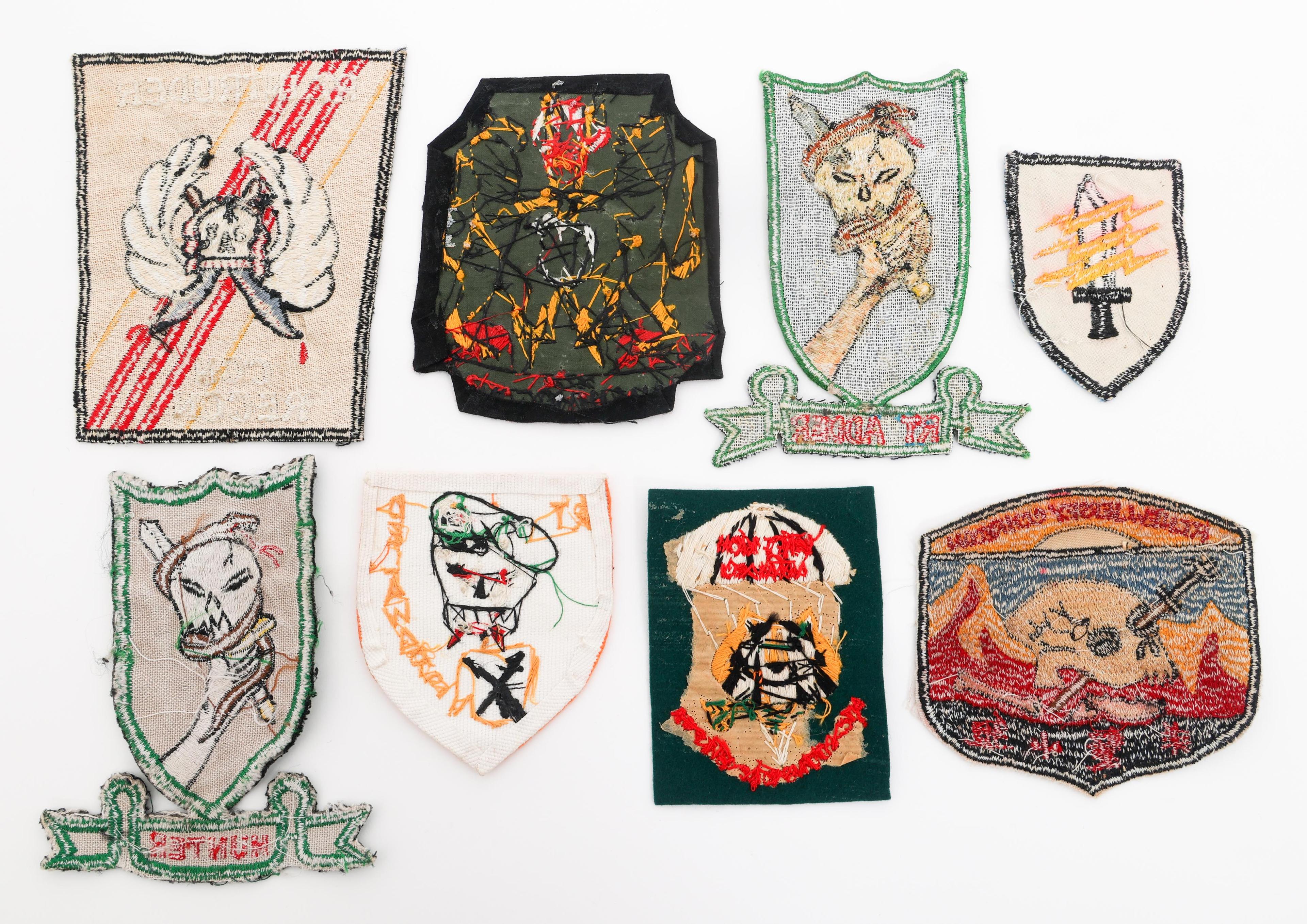 VIETNAM WAR US MACV-SOG THEATER MADE PATCHES