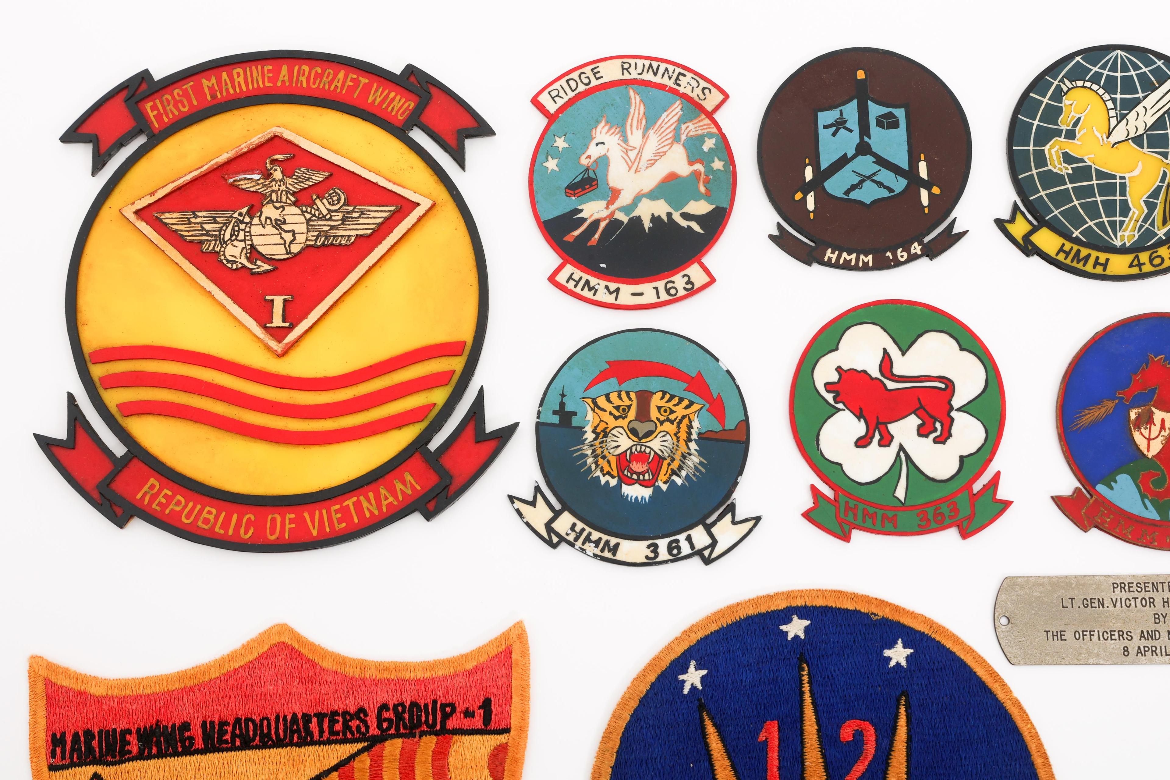VIETNAM WAR USMC SQUADRON PATCHES & EMBLEMS