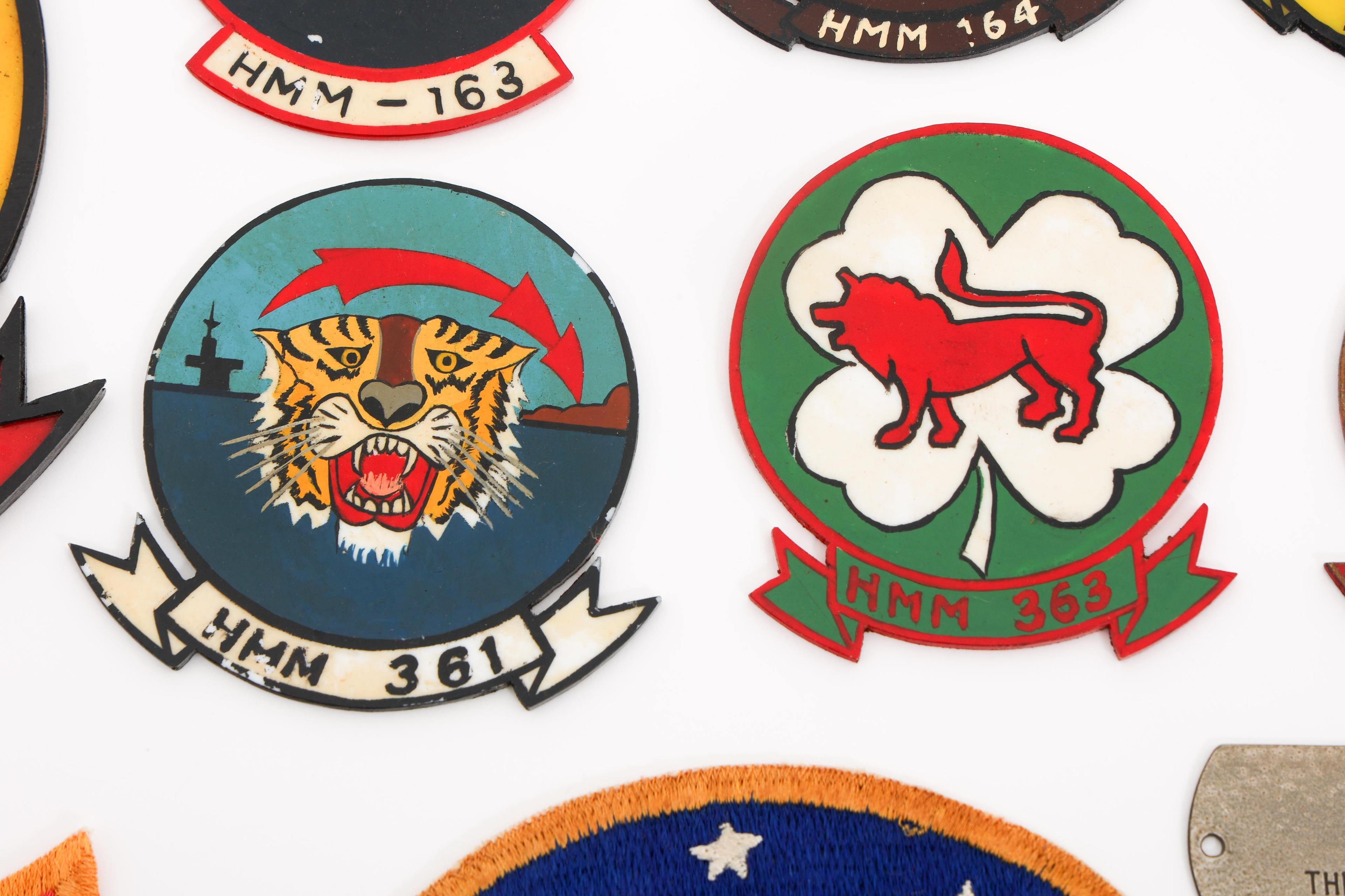 VIETNAM WAR USMC SQUADRON PATCHES & EMBLEMS