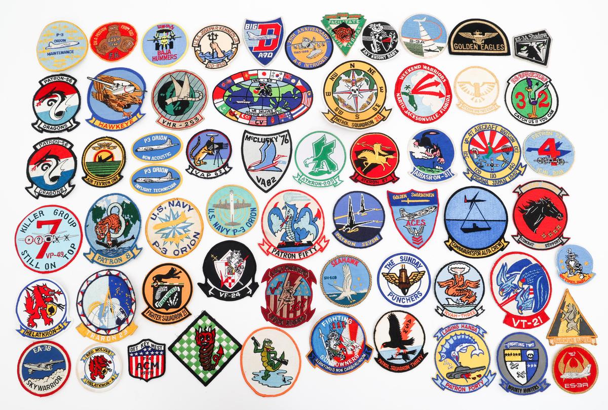 COLD WAR - CURRENT US NAVY SQUADRON PATCHES