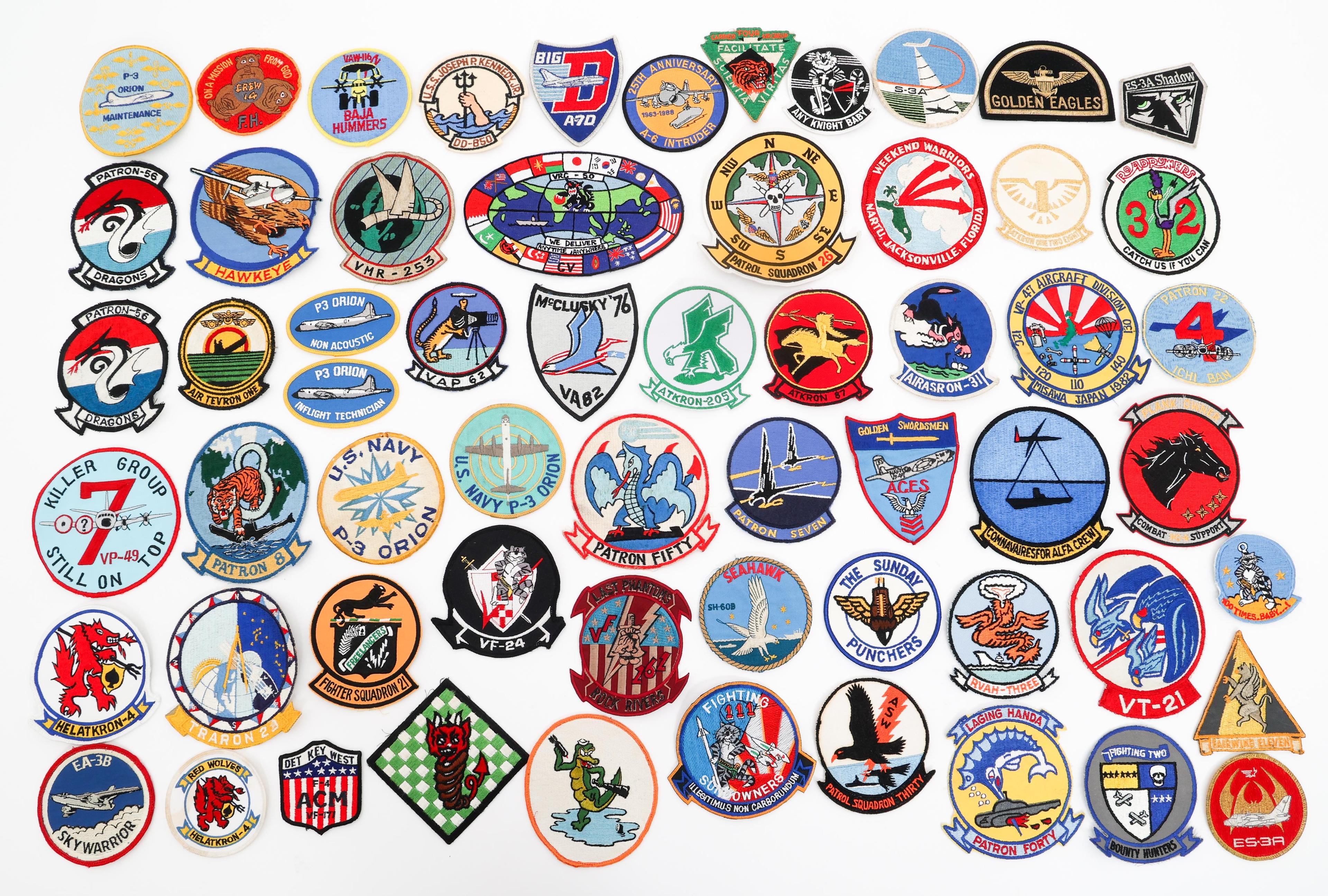 COLD WAR - CURRENT US NAVY SQUADRON PATCHES