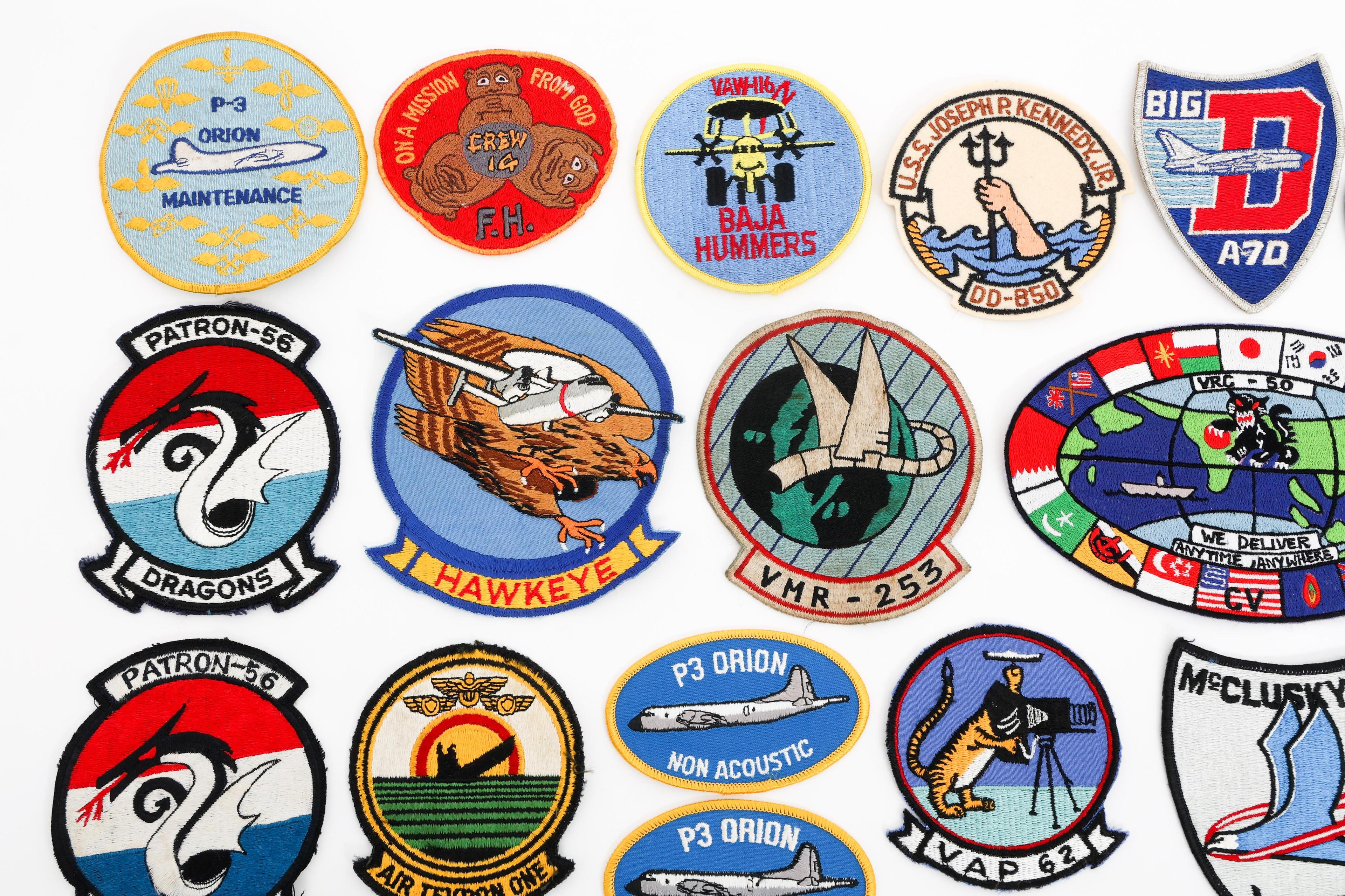 COLD WAR - CURRENT US NAVY SQUADRON PATCHES