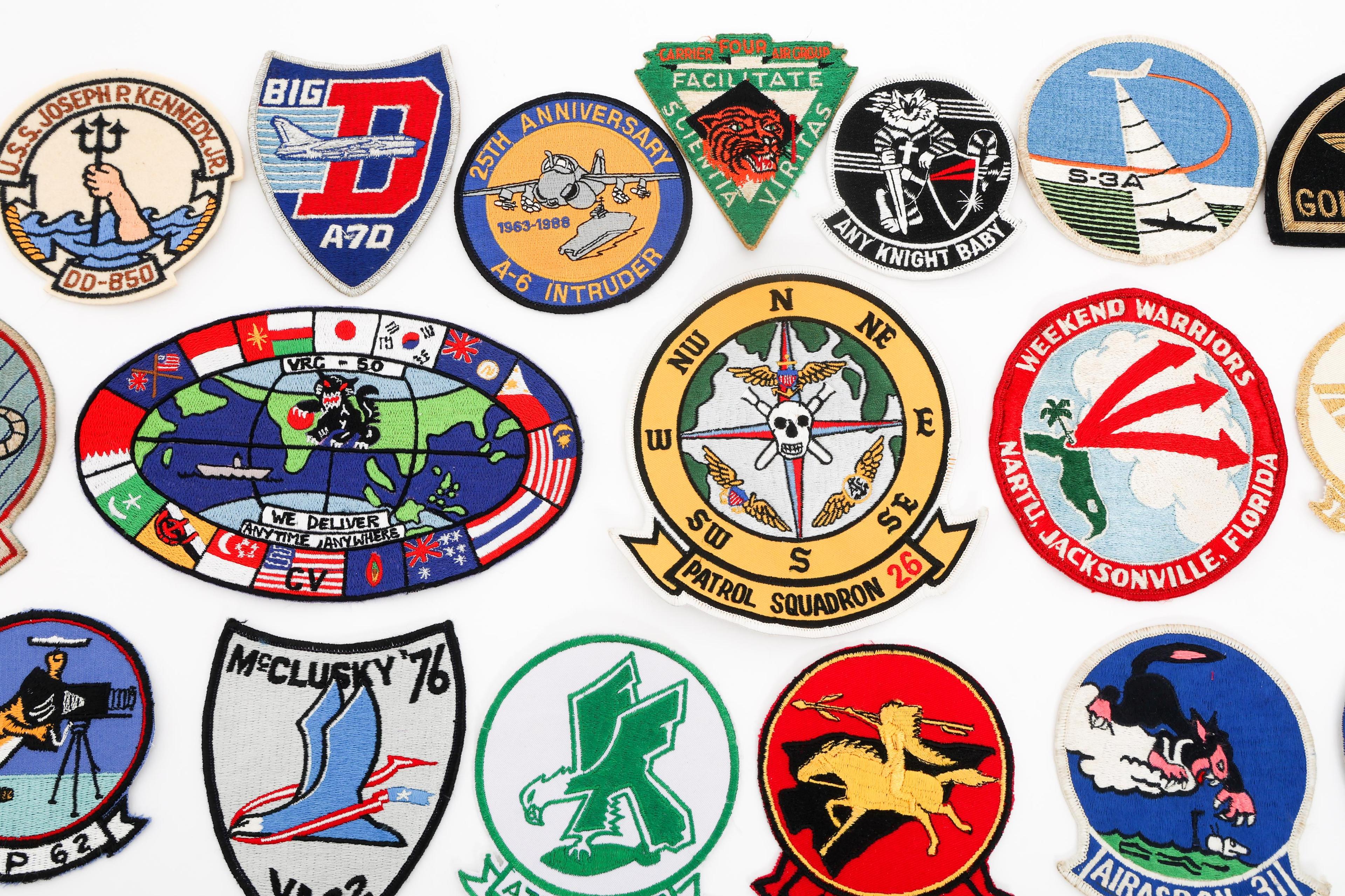 COLD WAR - CURRENT US NAVY SQUADRON PATCHES