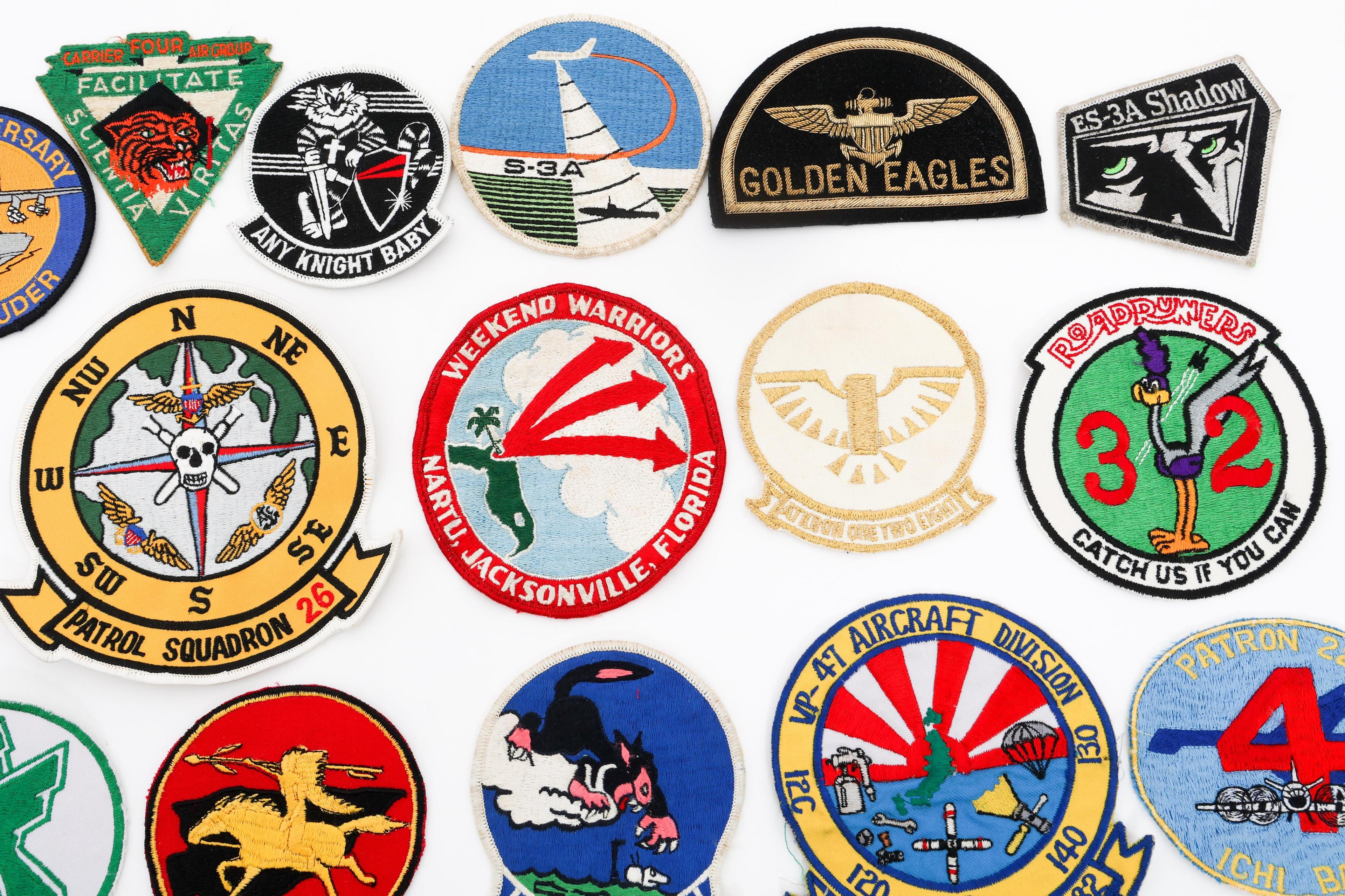 COLD WAR - CURRENT US NAVY SQUADRON PATCHES