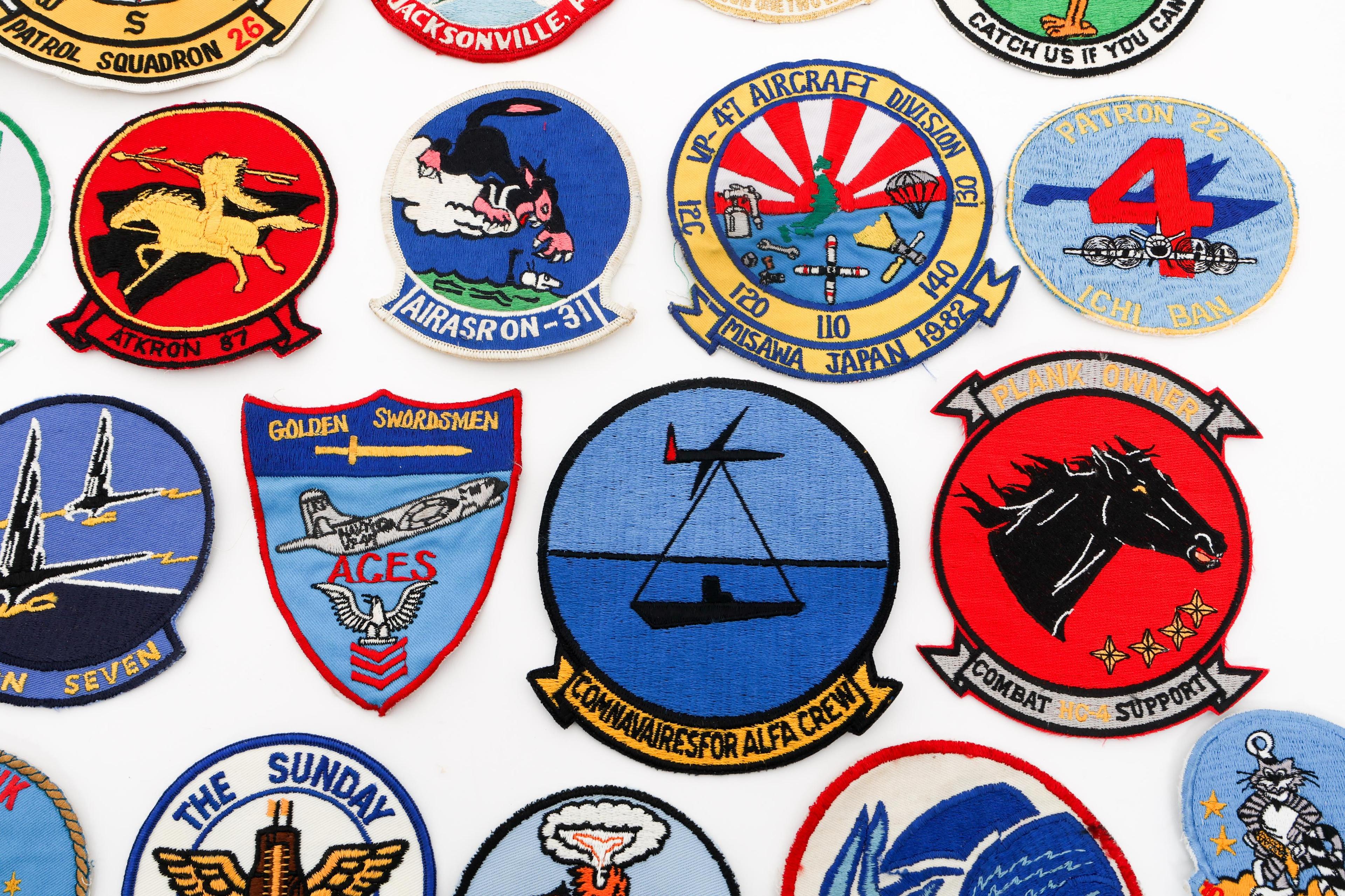 COLD WAR - CURRENT US NAVY SQUADRON PATCHES