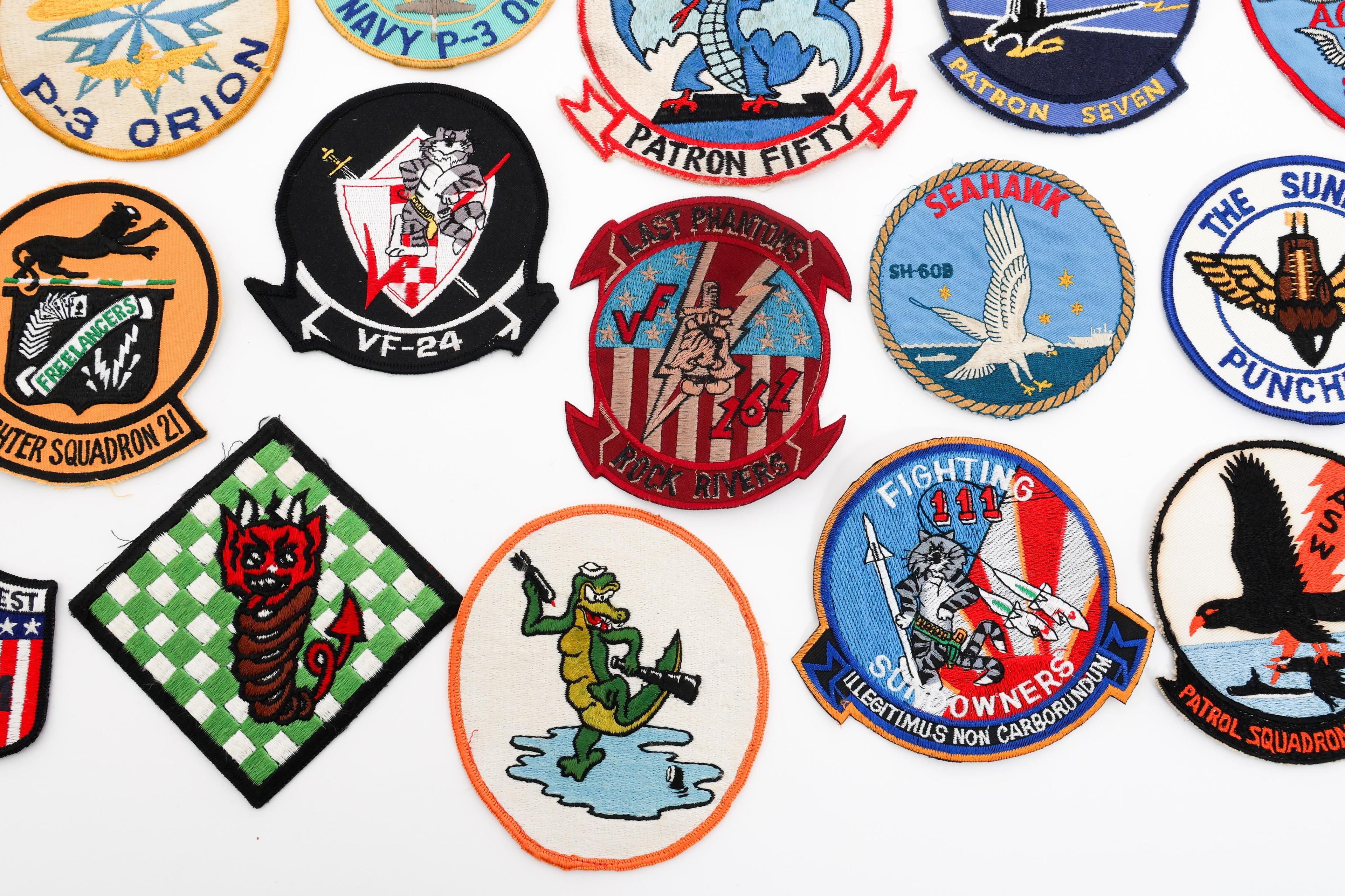COLD WAR - CURRENT US NAVY SQUADRON PATCHES