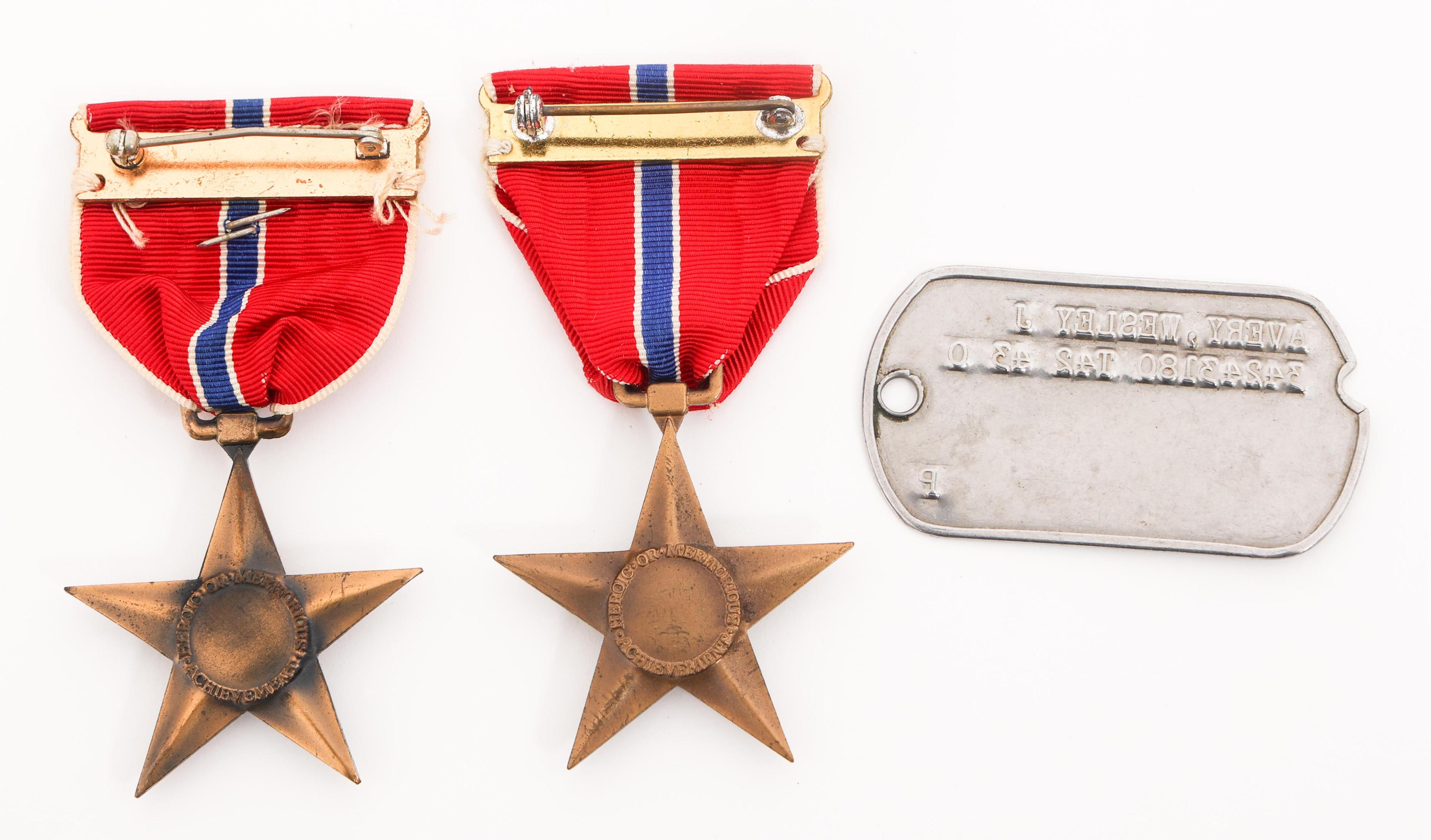 WWII - COLD WAR US ARMY MEDALS & COFFIN CASES
