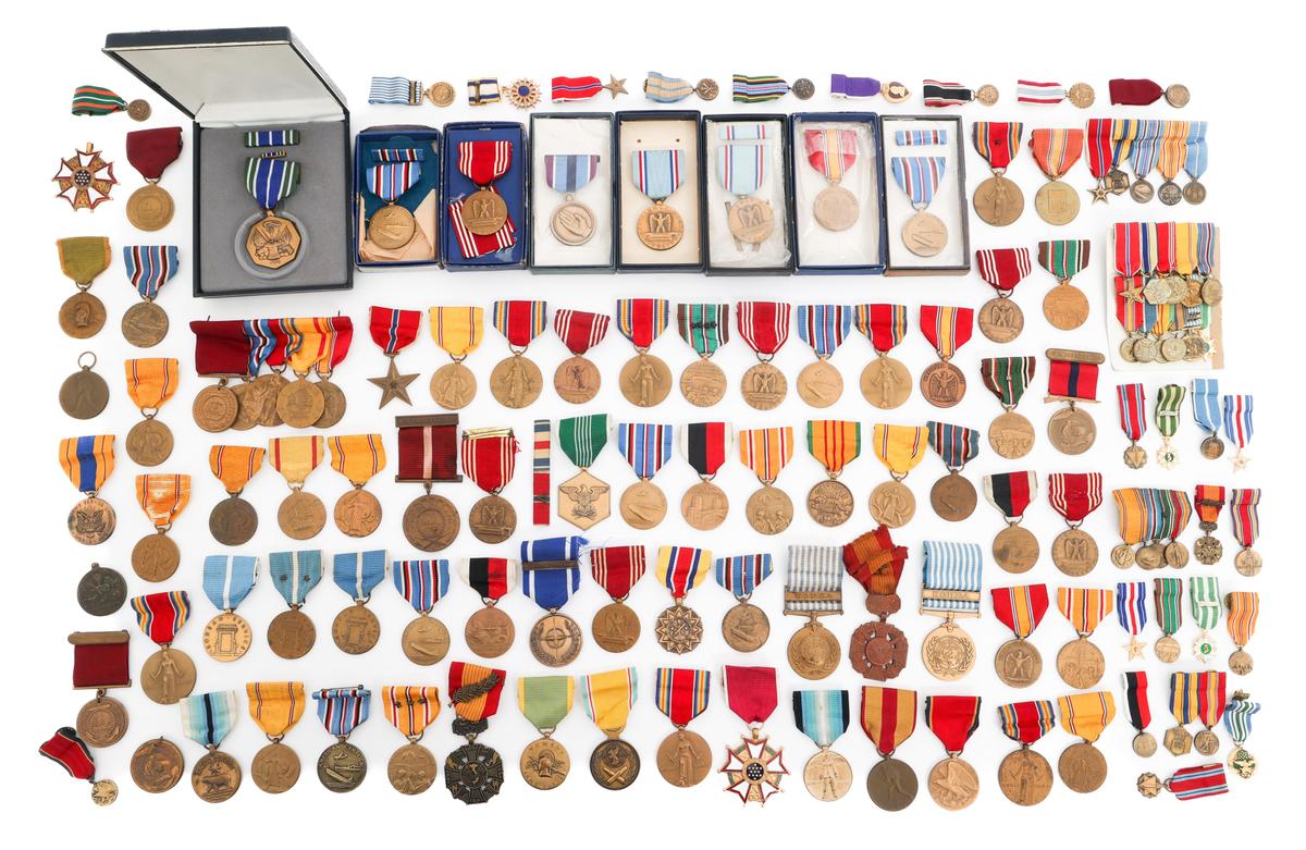 WWII - COLD WAR US ARMED FORCES MEDALS
