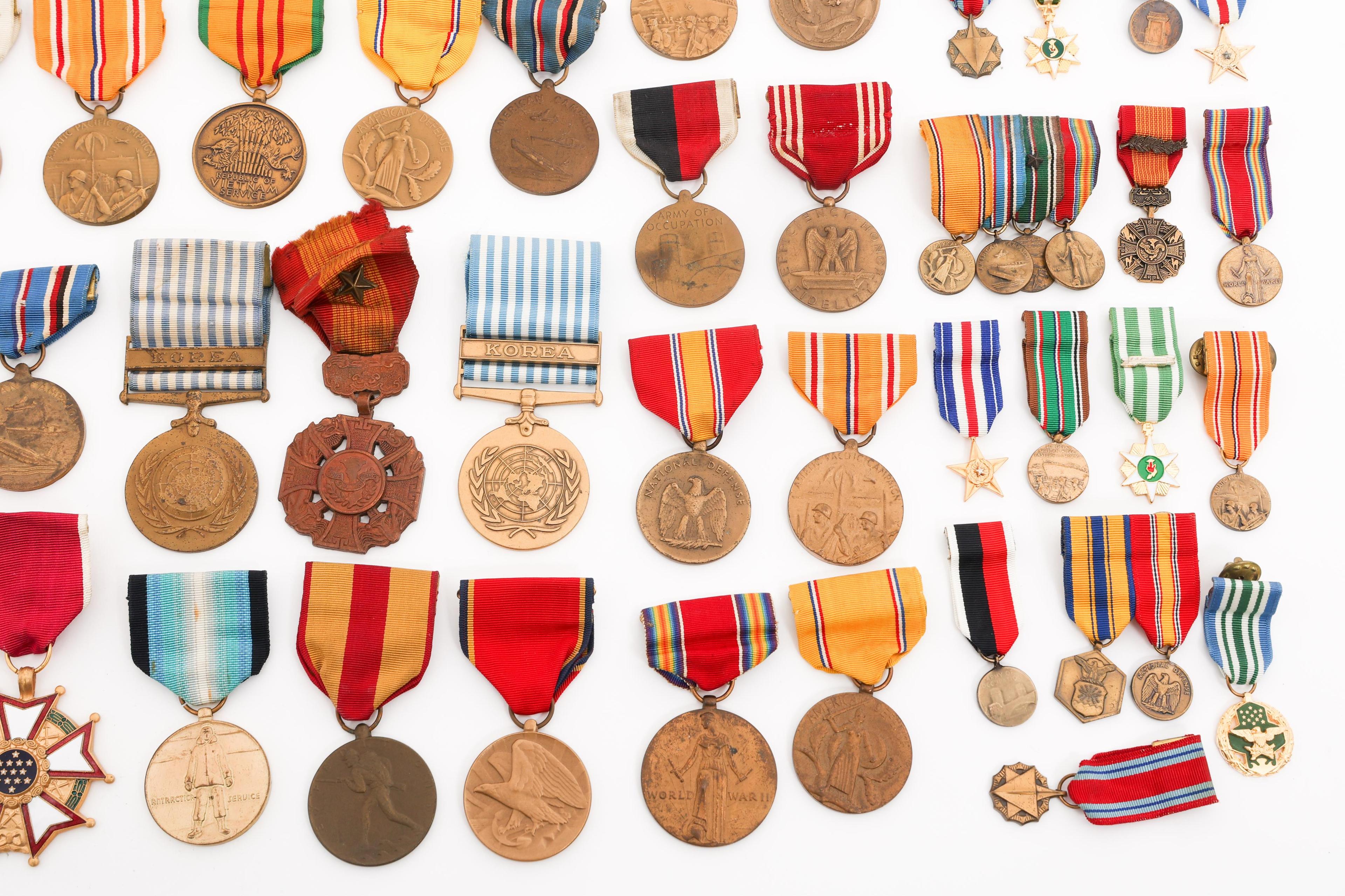 WWII - COLD WAR US ARMED FORCES MEDALS