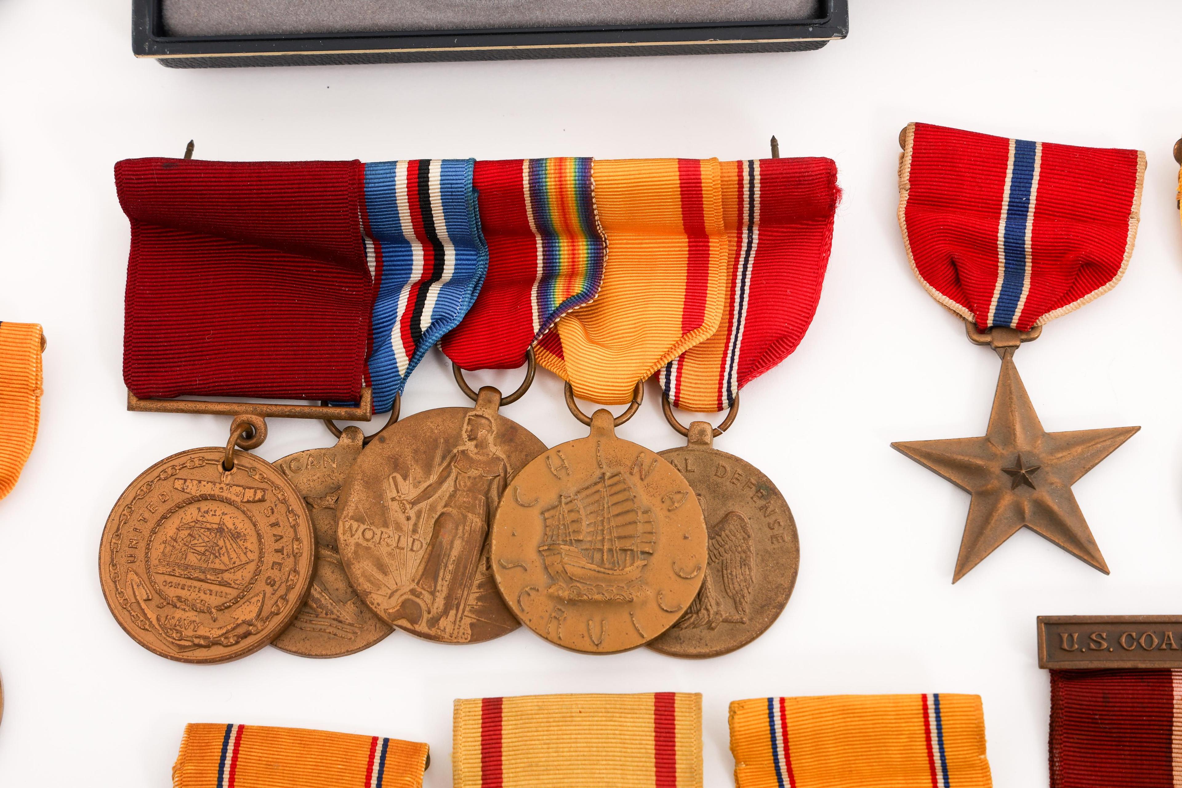 WWII - COLD WAR US ARMED FORCES MEDALS