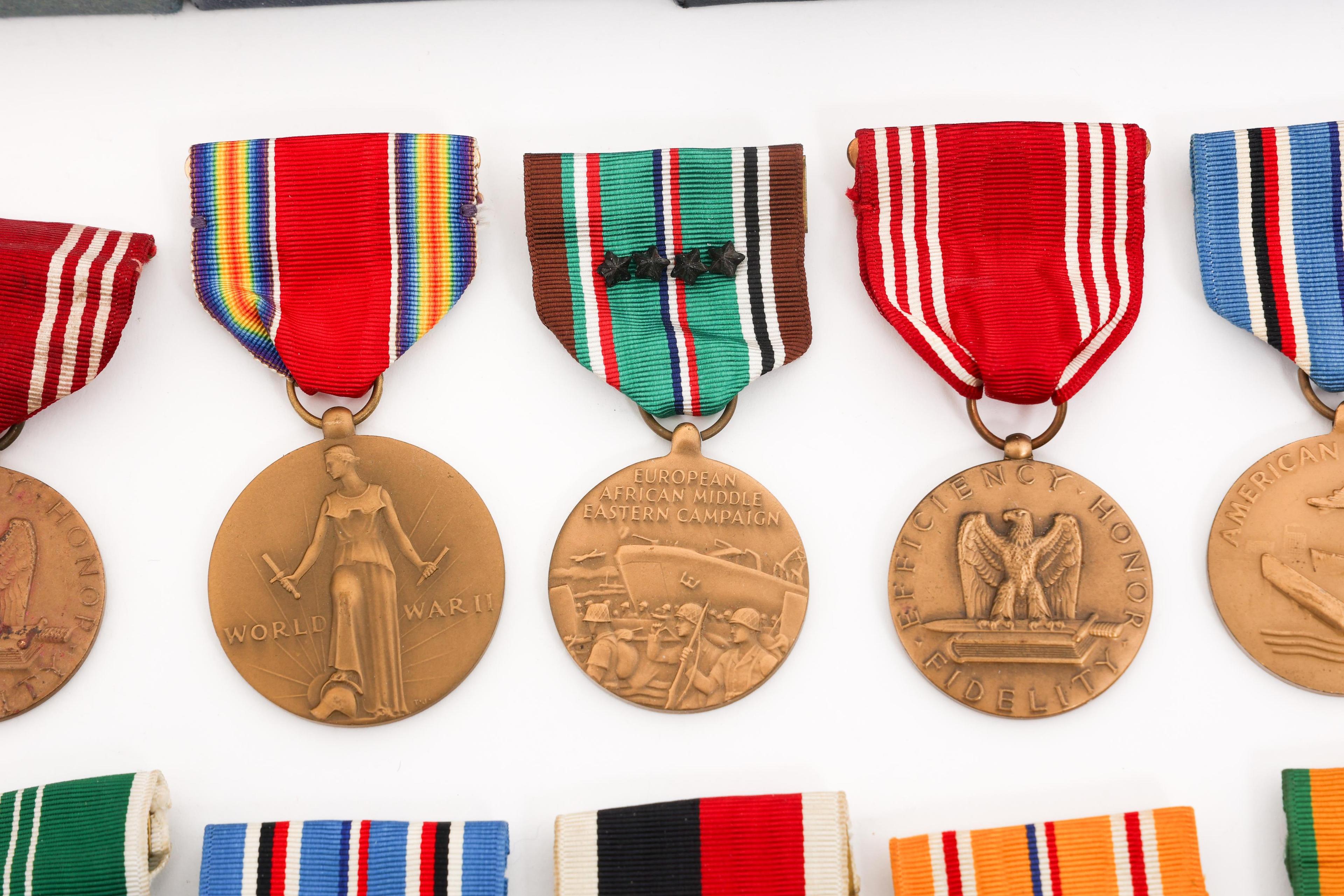 WWII - COLD WAR US ARMED FORCES MEDALS