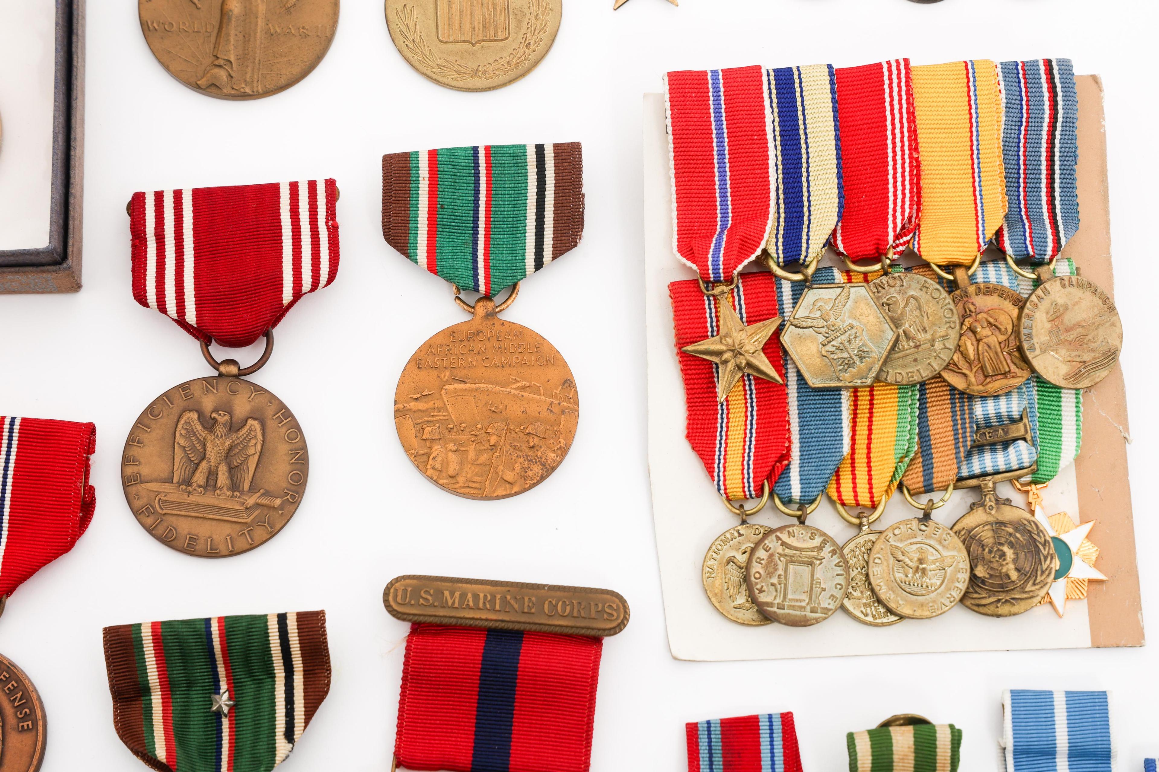 WWII - COLD WAR US ARMED FORCES MEDALS