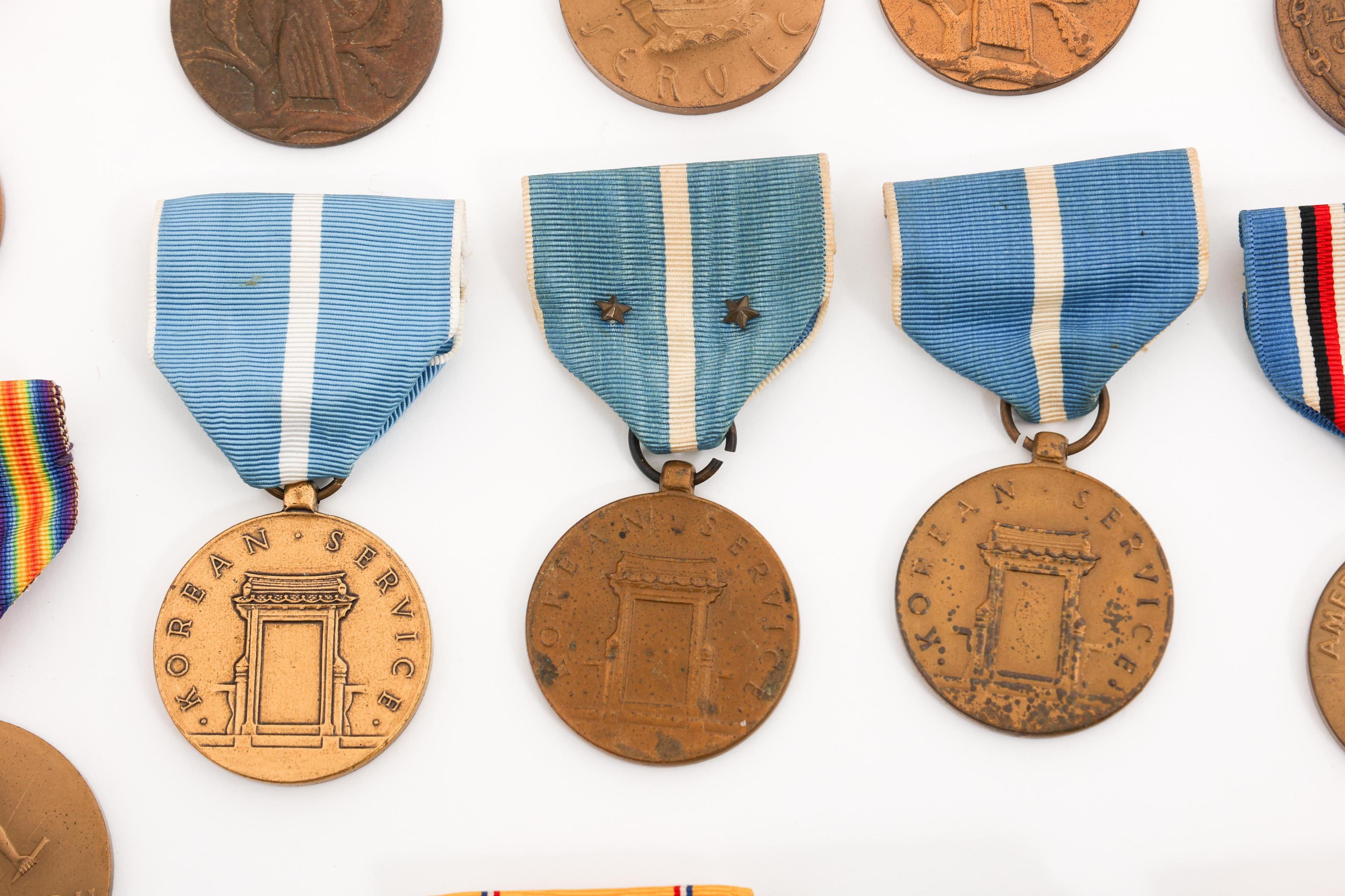WWII - COLD WAR US ARMED FORCES MEDALS