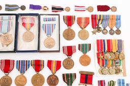 WWII - COLD WAR US ARMED FORCES MEDALS