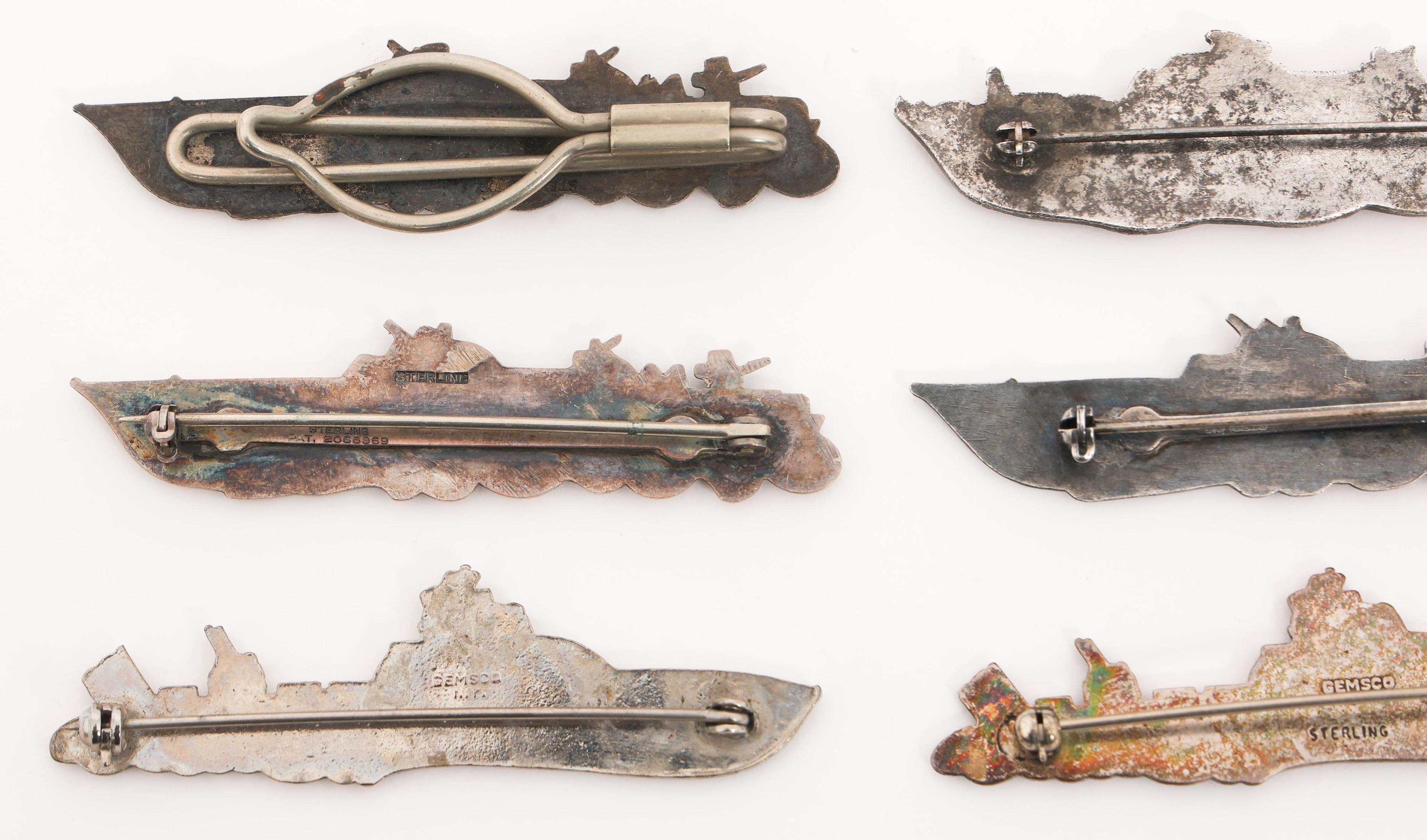 WWII - POST WAR NON-REG. US HIGGINS PT BOAT BADGES