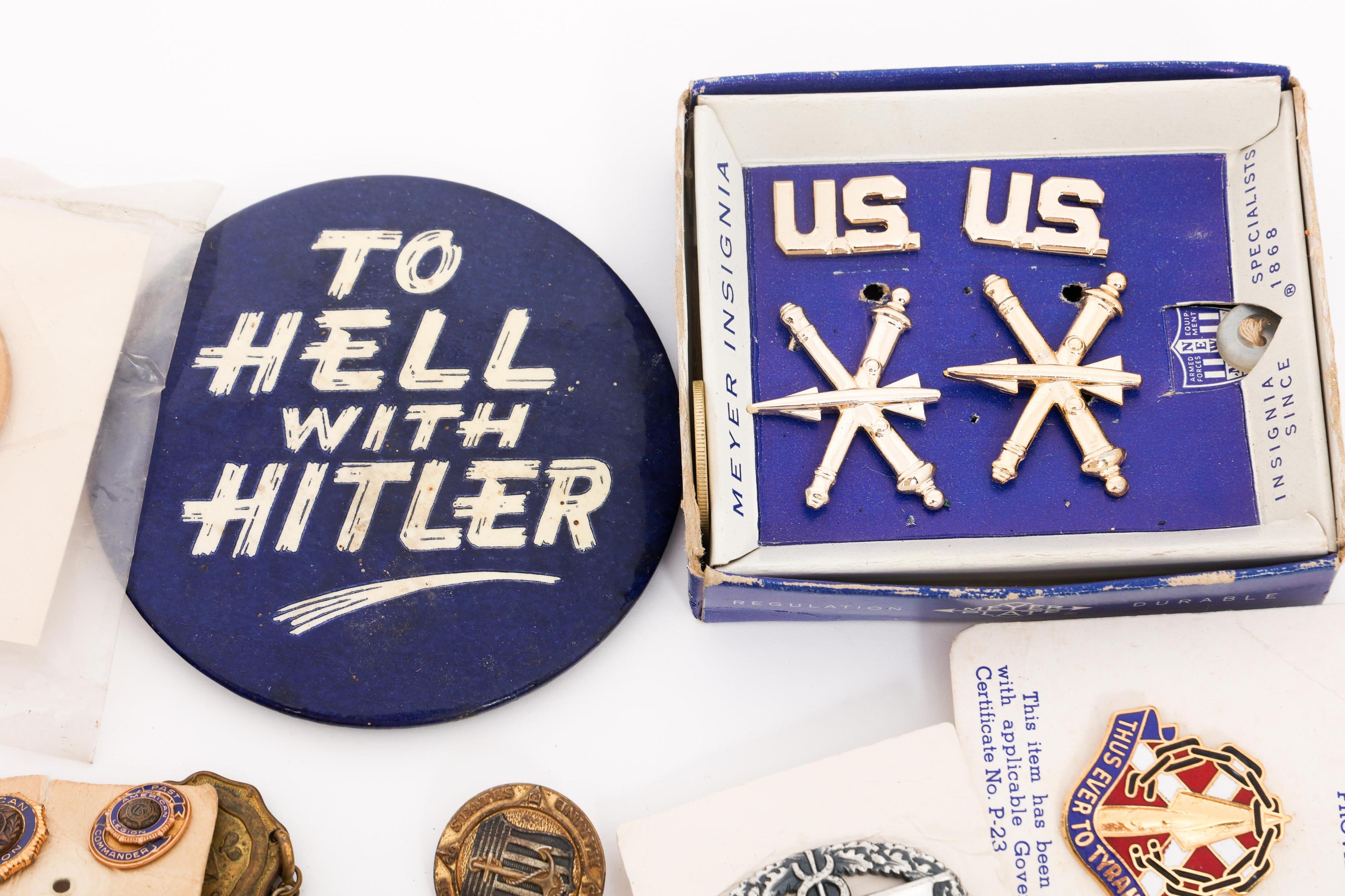 WWII - COLD WAR US ARMED FORCES INSIGNIA BONANZA