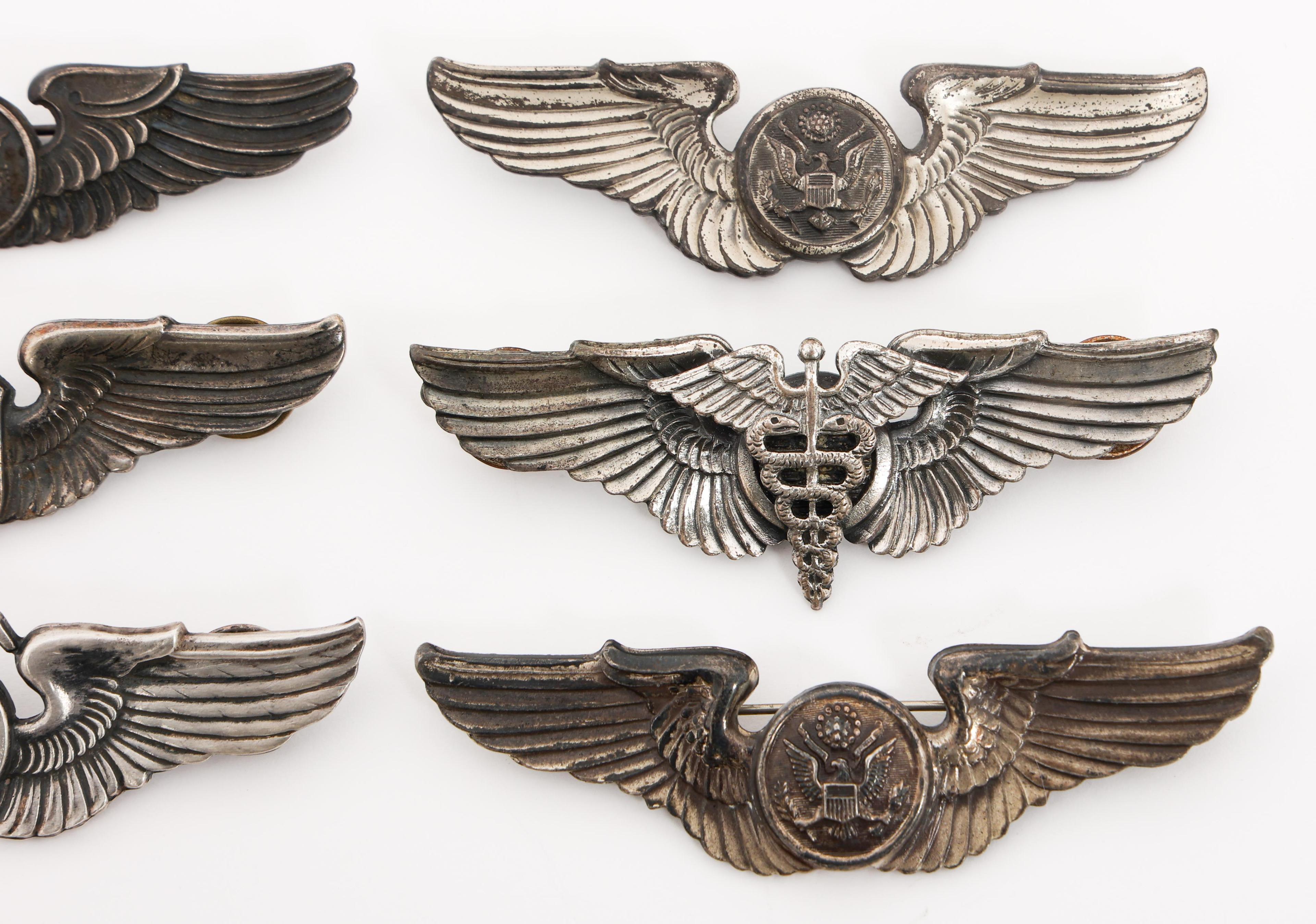 WWII - KOREAN WAR US 3" AVIATOR WINGS