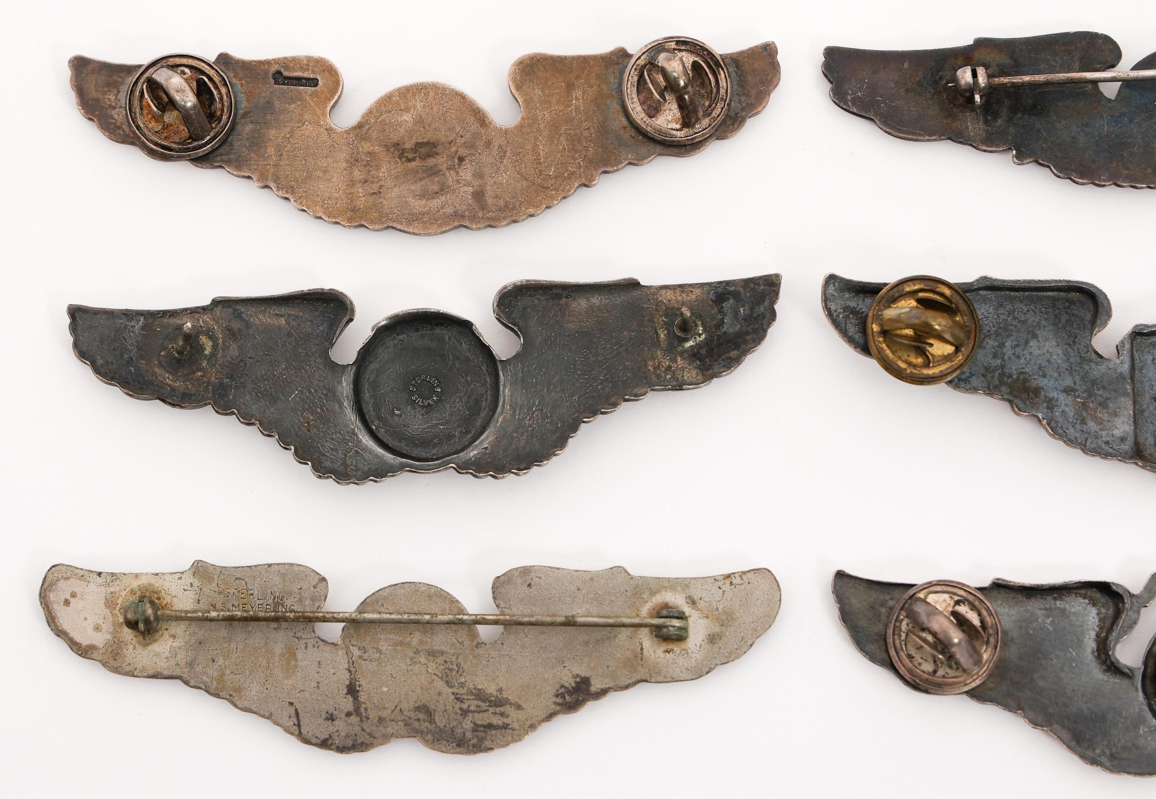 WWII - KOREAN WAR US 3" AVIATOR WINGS