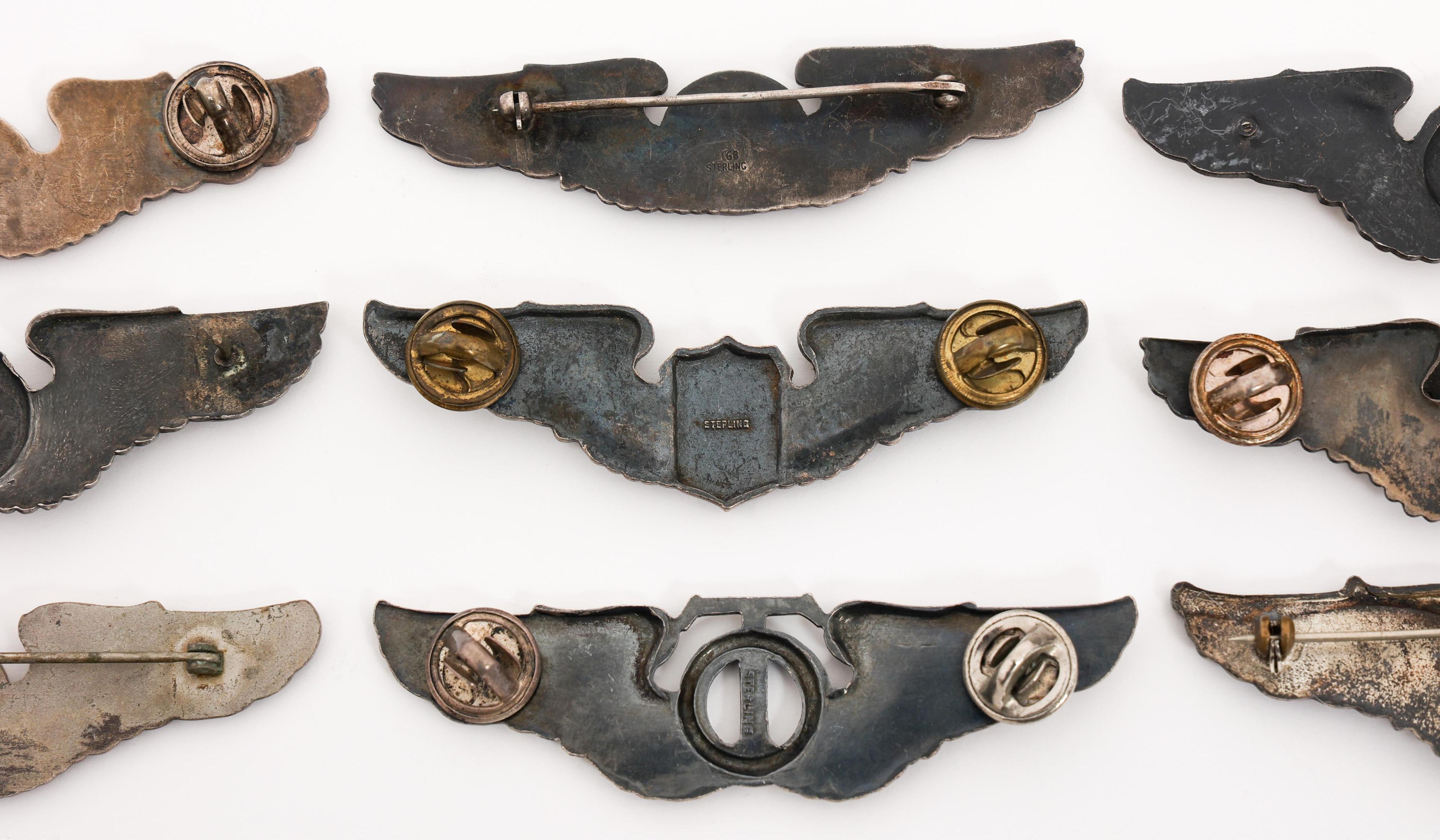 WWII - KOREAN WAR US 3" AVIATOR WINGS