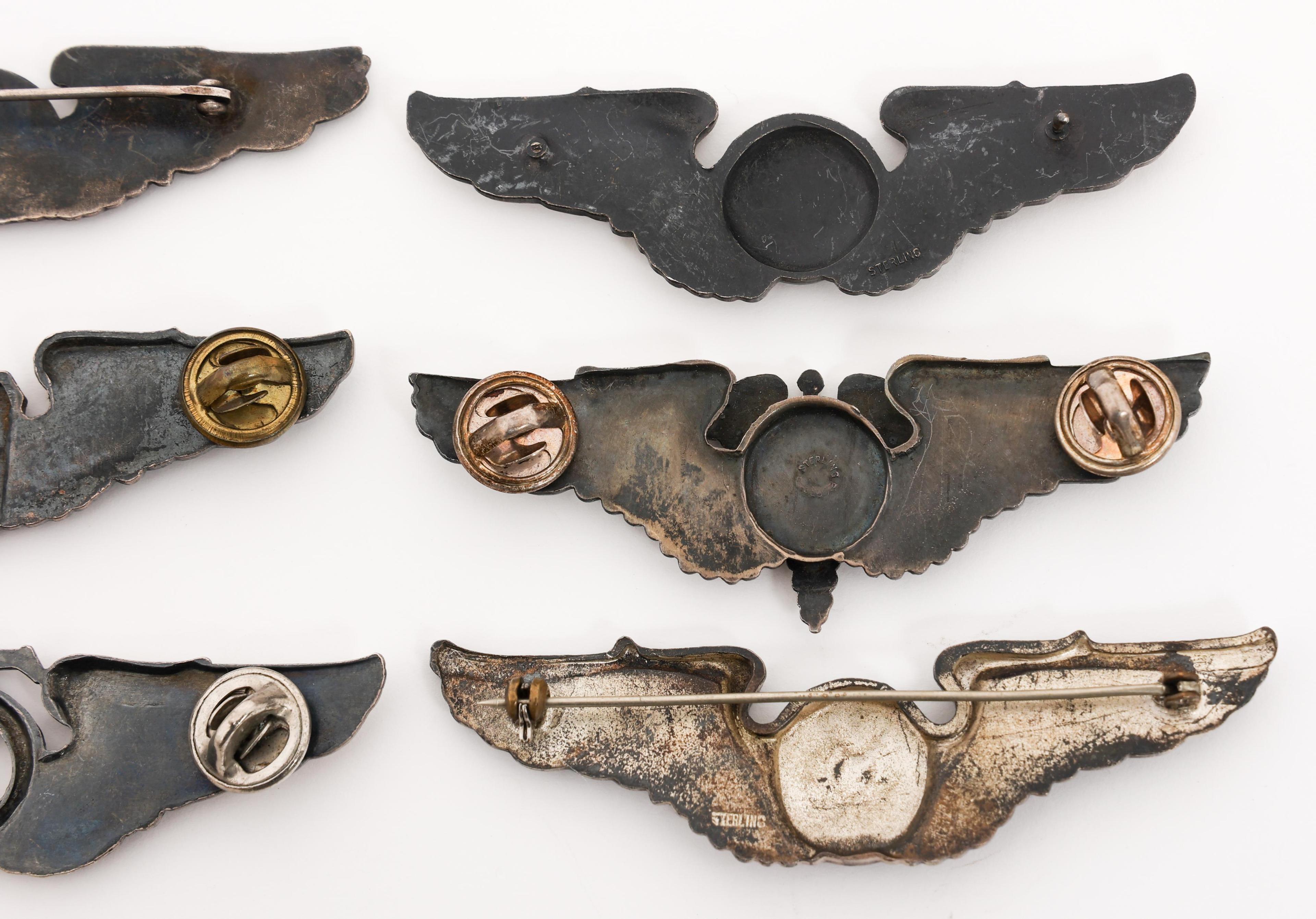 WWII - KOREAN WAR US 3" AVIATOR WINGS