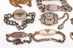 WWII USAAF IDENTIFICATION BRACELETS