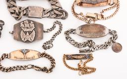 WWII USAAF IDENTIFICATION BRACELETS