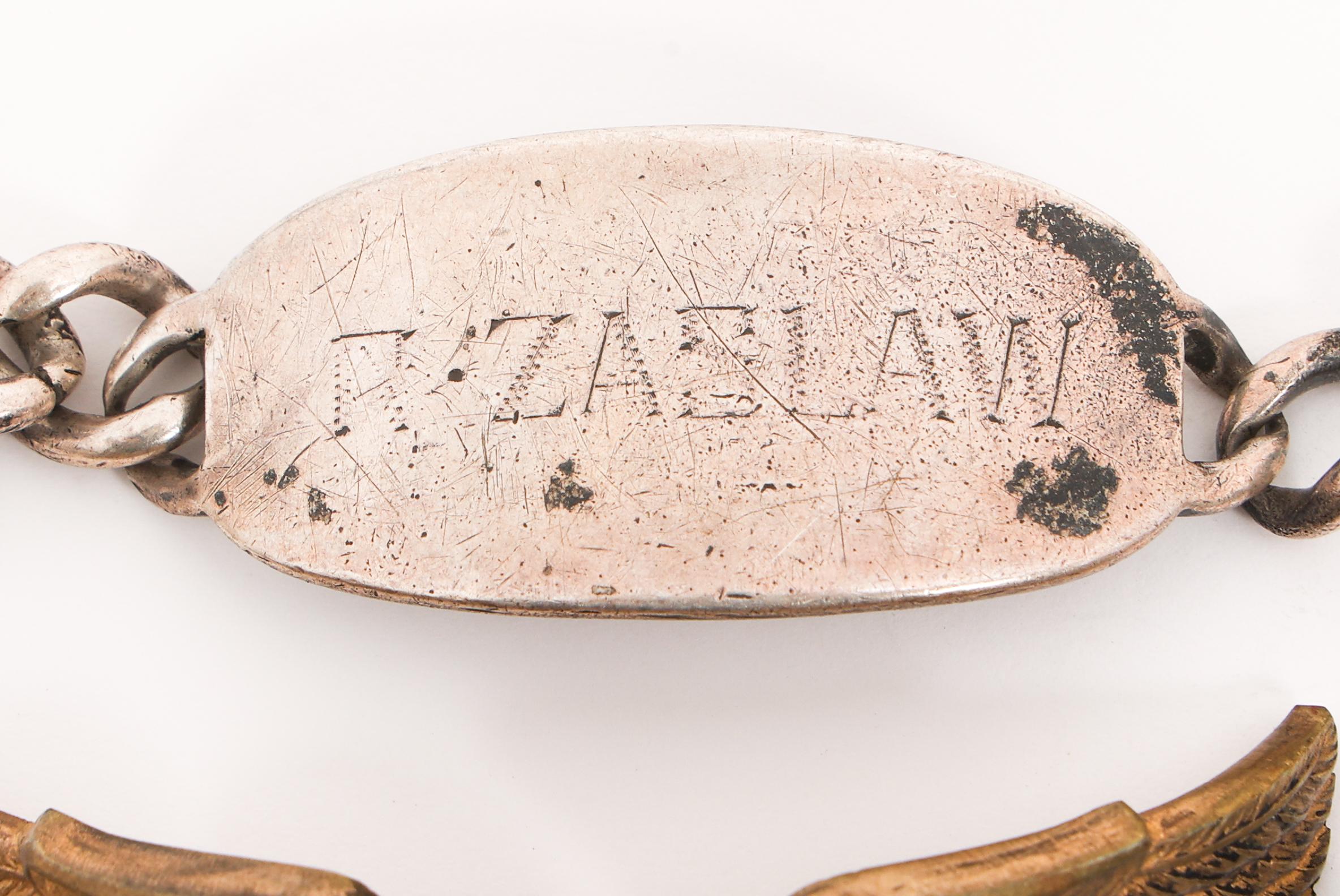 WWII USAAF IDENTIFICATION BRACELETS