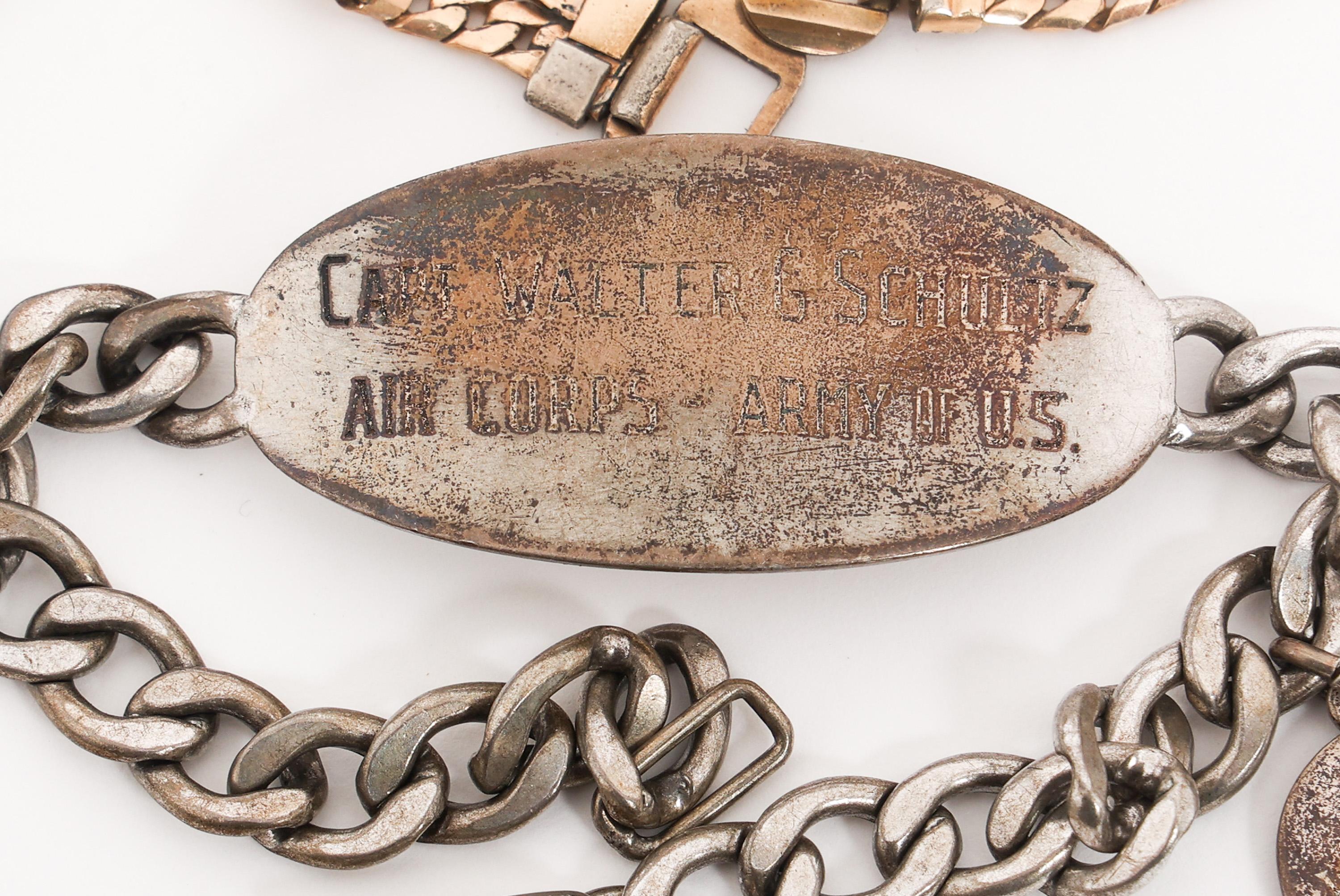 WWII USAAF IDENTIFICATION BRACELETS