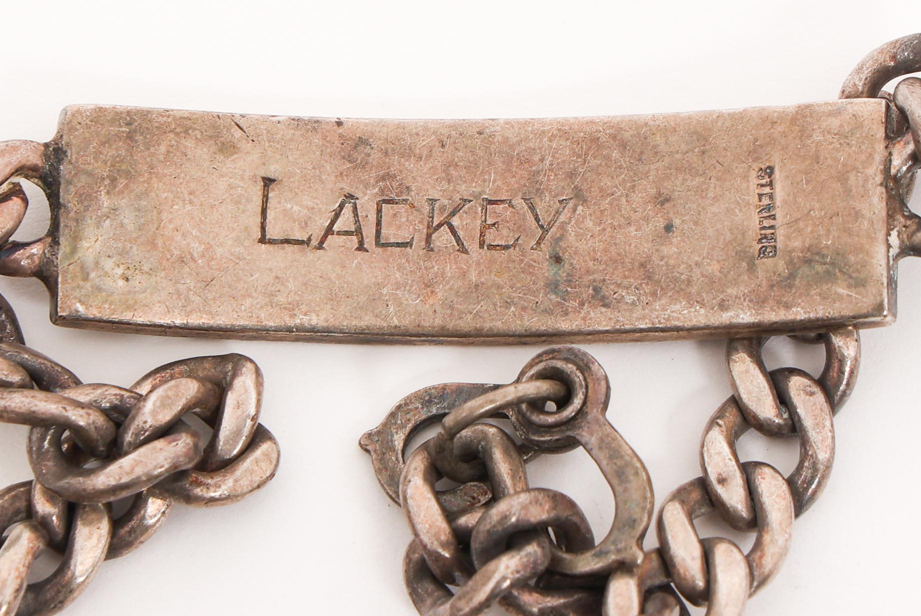 WWII US ARMED FORCES WOMEN'S ID BRACELETS
