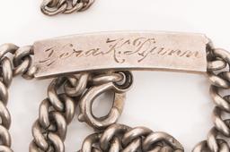 WWII US ARMED FORCES WOMEN'S ID BRACELETS